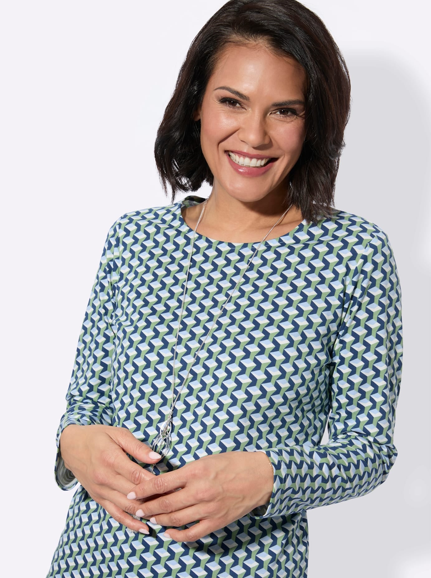 Casual Looks T-shirt imprimé »Druck-Shirt« 1