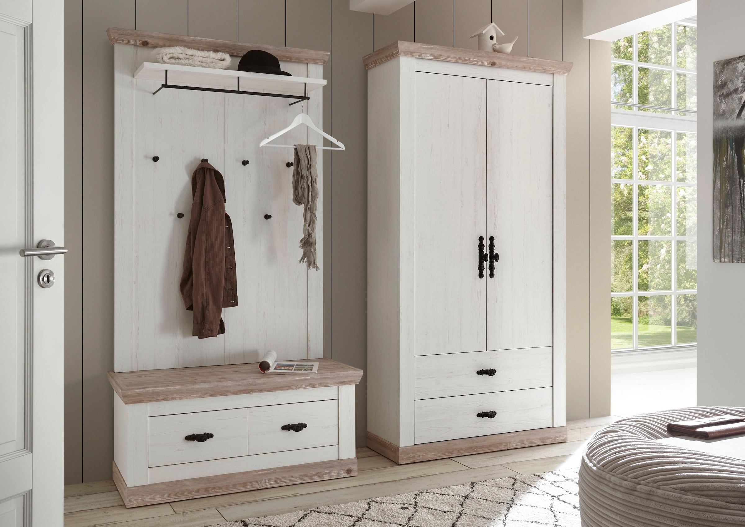Home affaire Garderoben-Set »Florenz« 3 Stk. tlg.