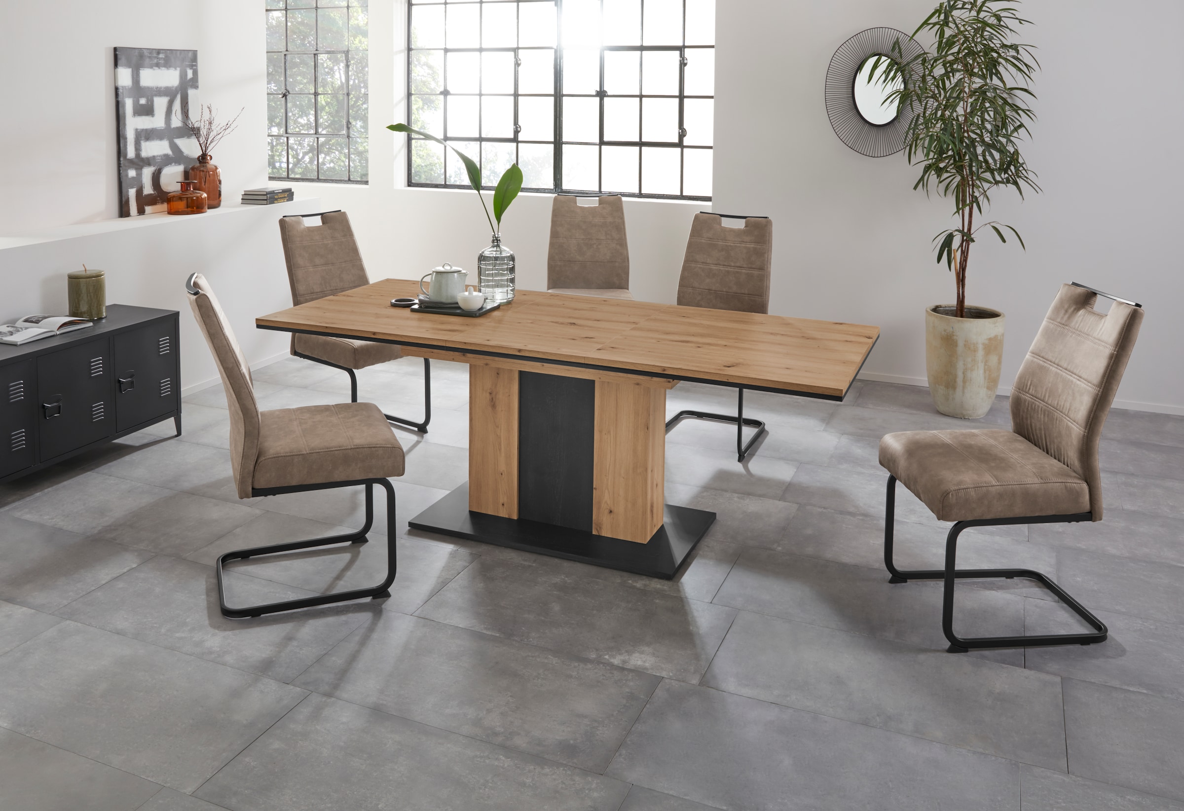 HELA Table de salle à manger »Atlanta T« Ausziehbar von Breite 160-210 cm