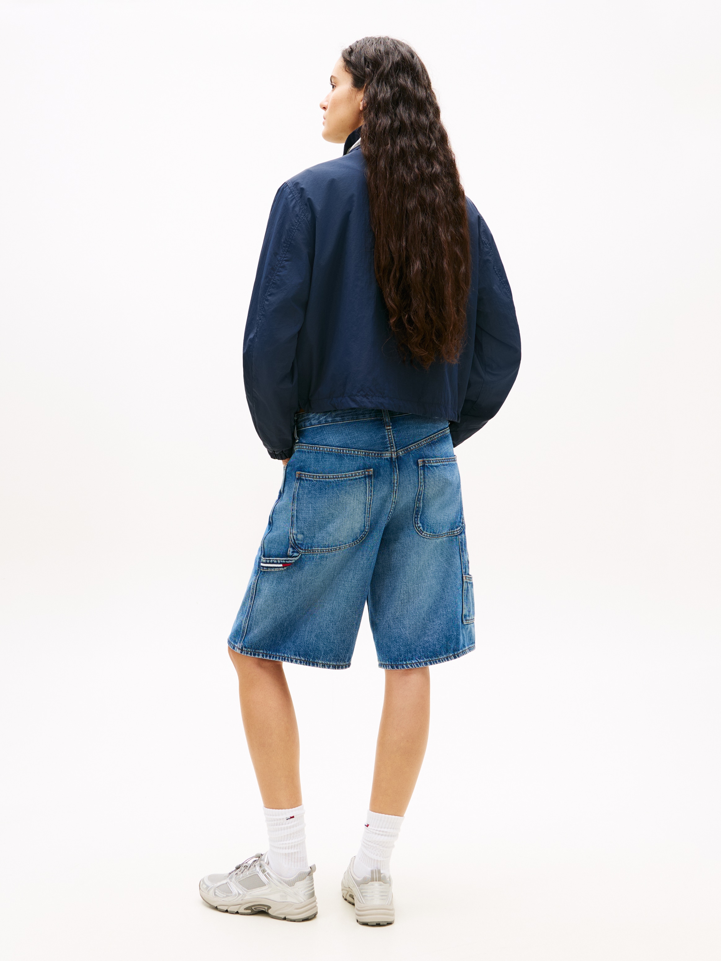 Tommy Jeans Outdoorjacke »TJW ESSENTIAL JACKET EXT« mit kontrastfarbenem Einsatz