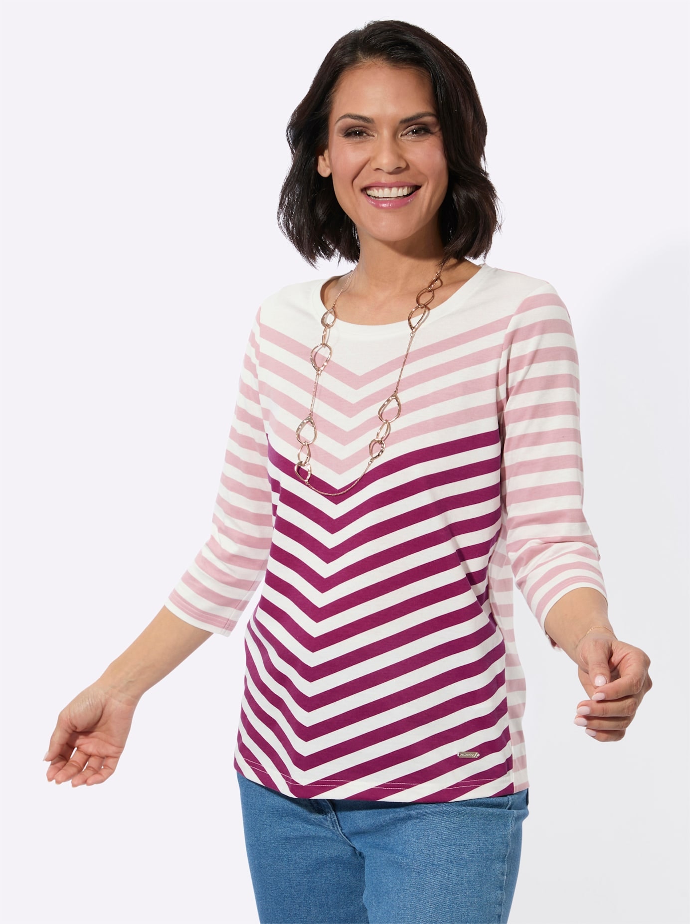 Casual Looks T-shirt imprimé »Druck-Shirt« 1