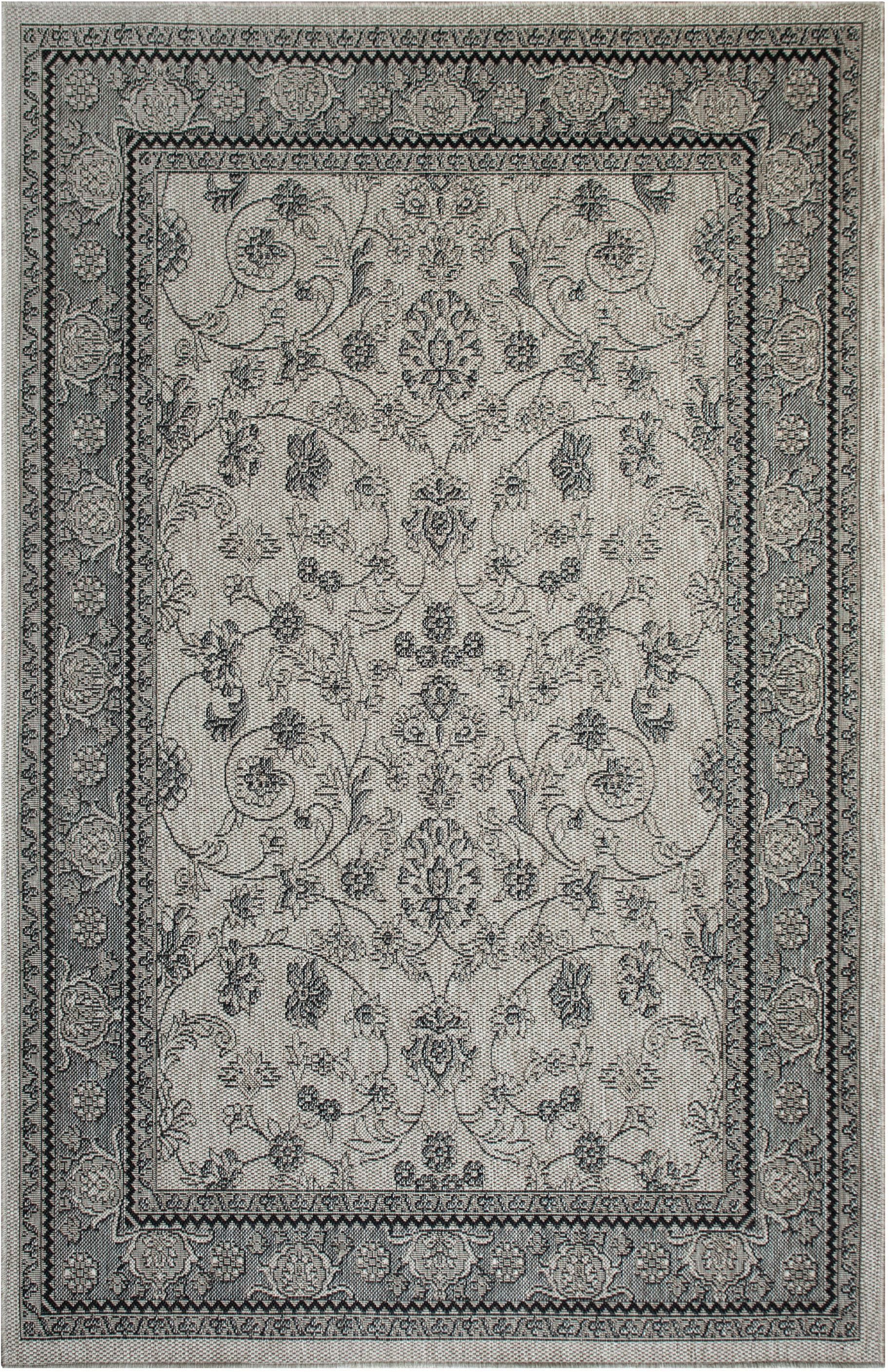 my home Teppich »Claren, auch für Balkon und Terrasse« rechteckig 3 mm Höhe In und Outdoorgeeignet, Orient-Design, Wetterfest & UV-beständig