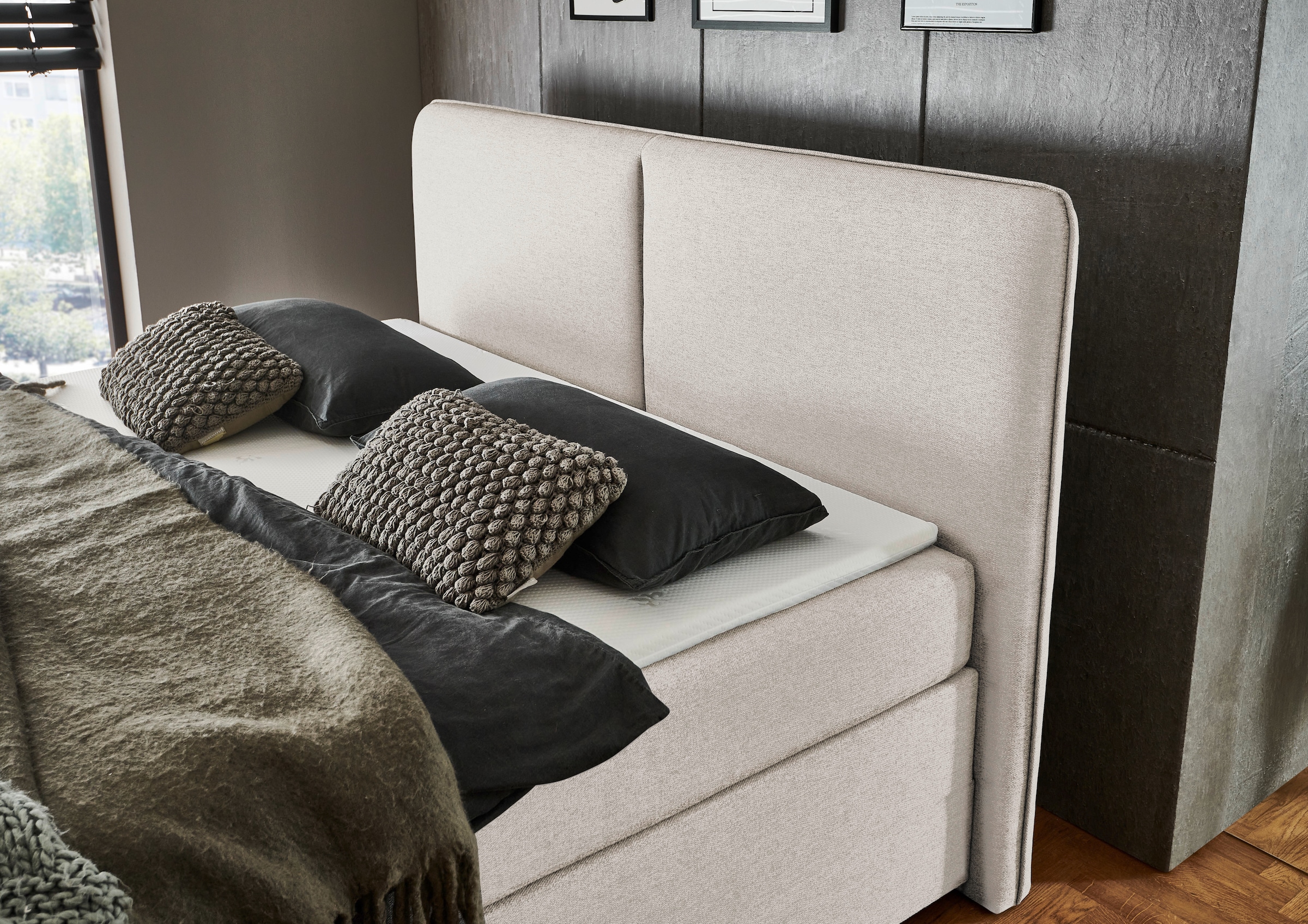 meise.möbel Boxbett »Columbia mit extra grossem Bettkasten« erhältlich in 180x200cm