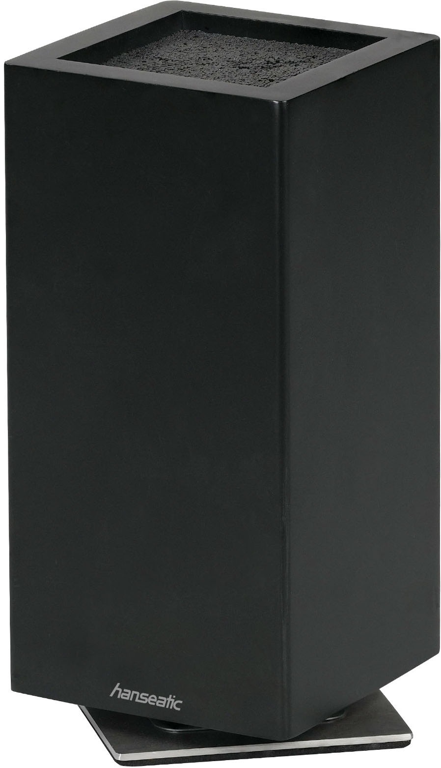 Hanseatic Bloc à couteaux magnétique »hanseatic PREMIUM, aus Holz, Messerblock Set, 6-tlg.« 6 pièces elegantes Design, herausnehmbarer Borsteneinsatz, 360-Grad-drehbar