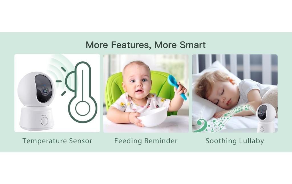   Babyphone vidéo »Arenti Ainanny BC12S Kit Kamera mit Monitor«