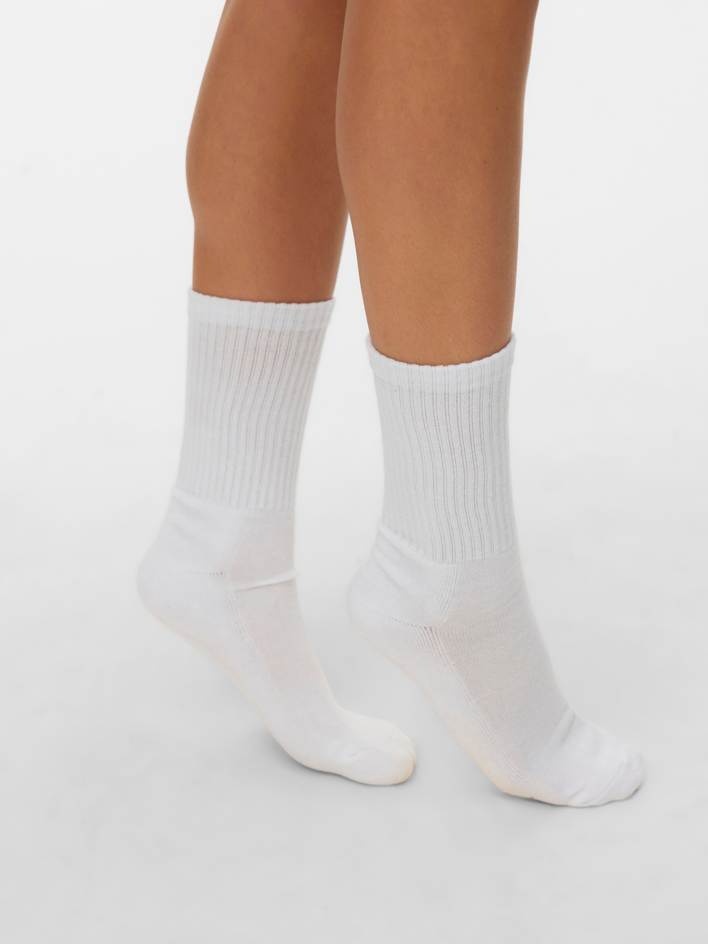 Vero Moda Chaussettes de loisirs »VMMEL SPORTY SOCKS 3-PACK NOOS« Paquet, 3 Couple tlg. mélange de coton