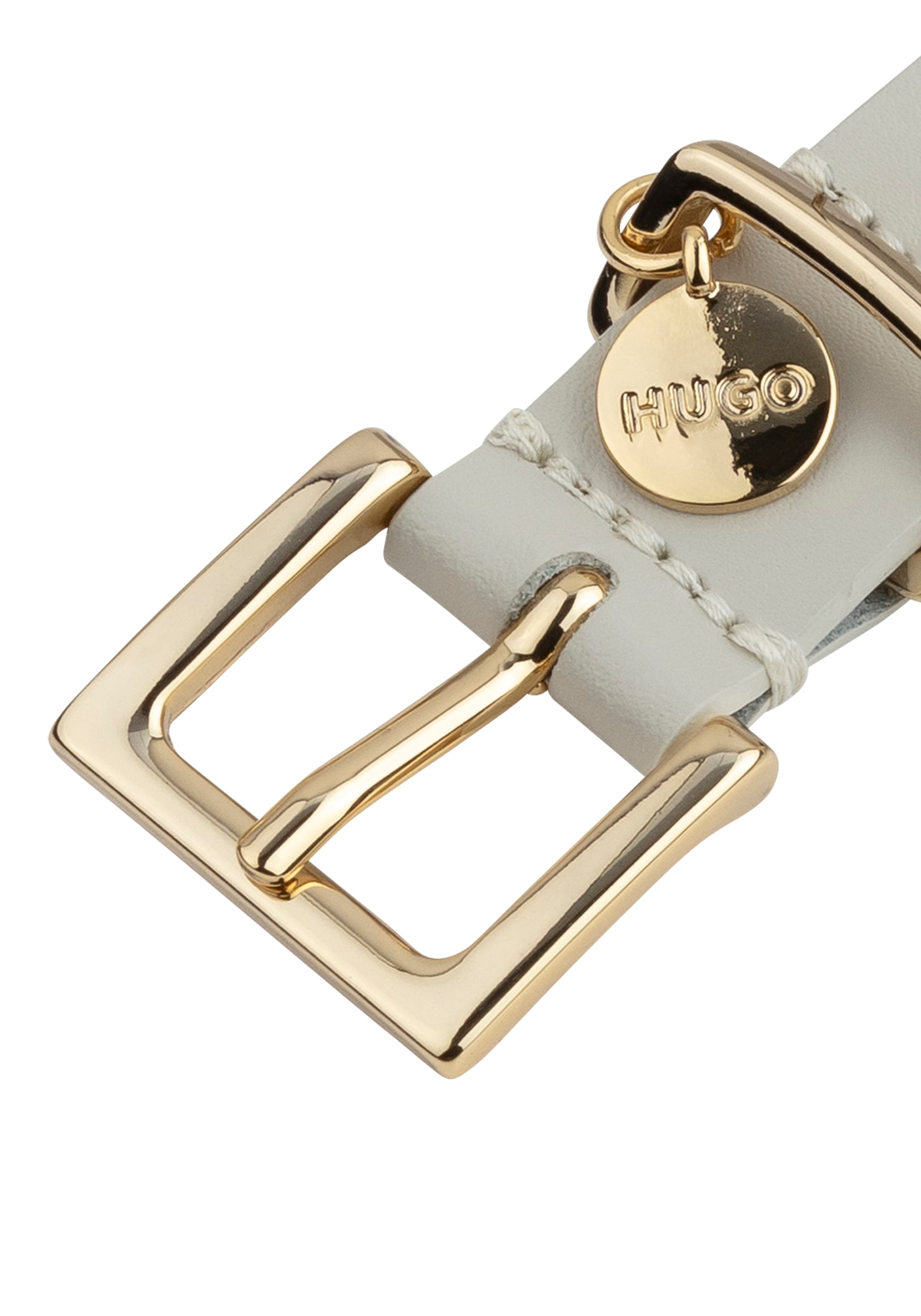 HUGO Ledergürtel »Amelia-G Sz25« Stilvoller Verschluss mit Logo Anhänger
