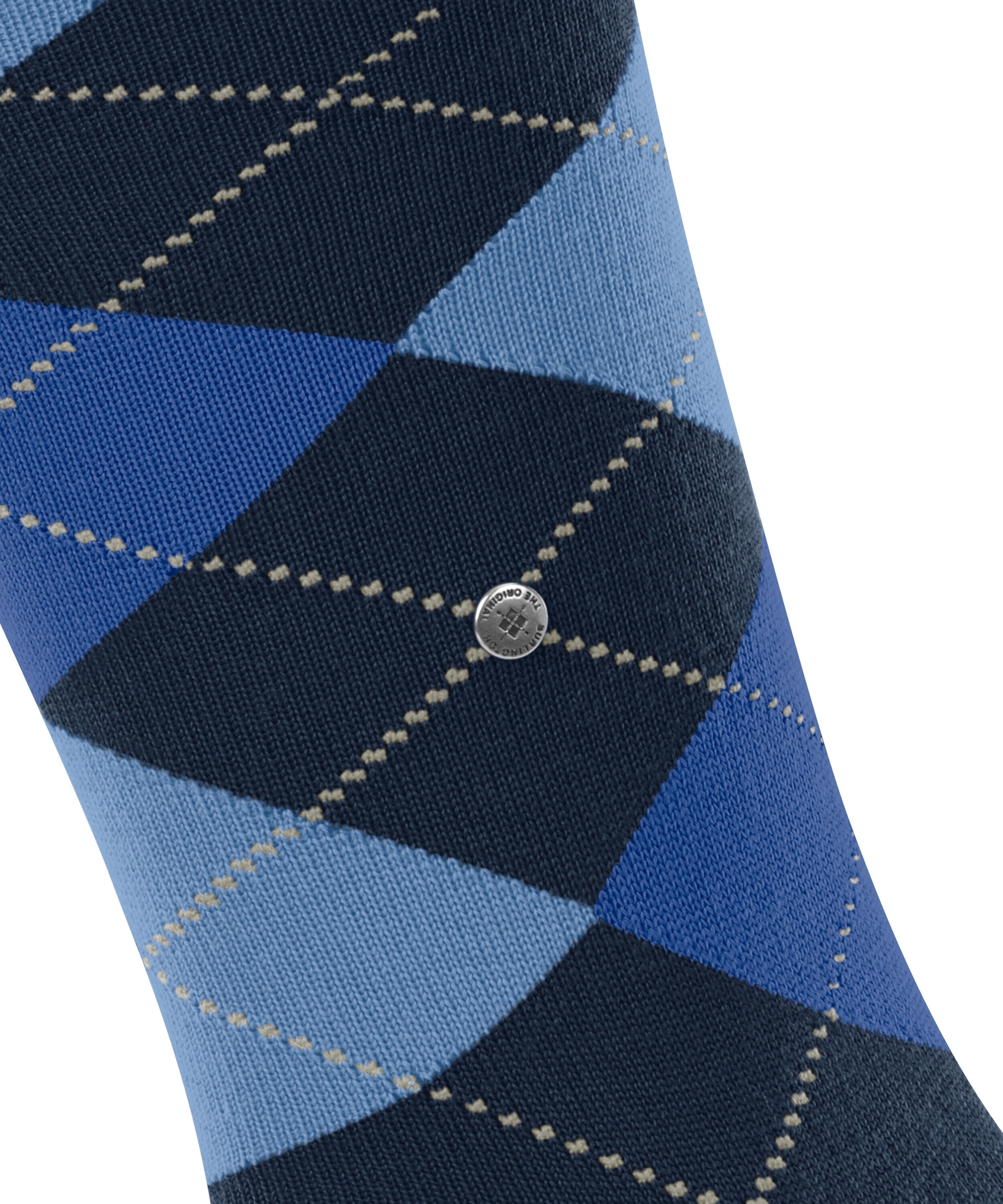 Burlington Kniestrümpfe »Edinburgh« Einheitsgrösse 40-46, wärmende Wollmischung, Argyle-Muster