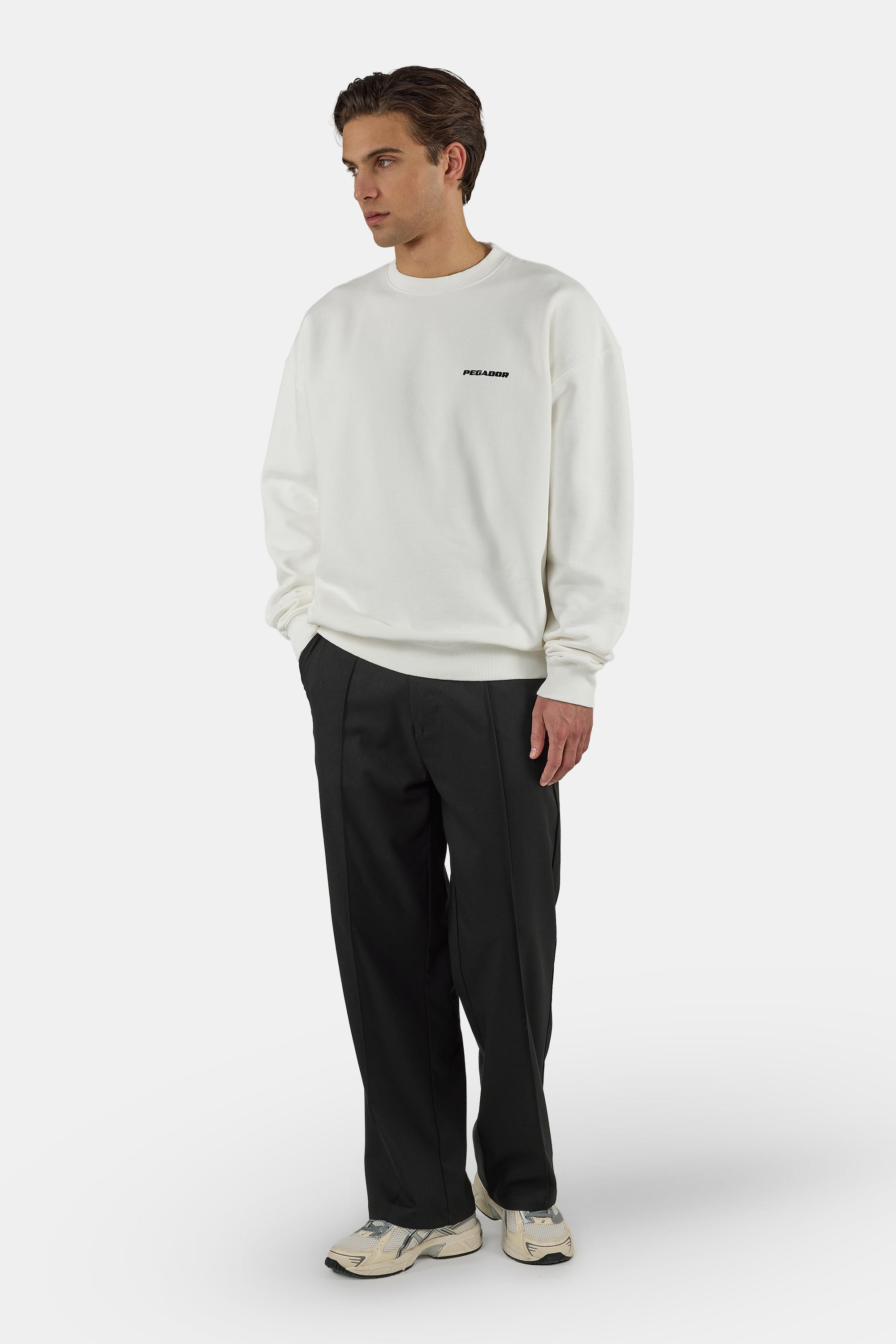 PEGADOR Pantalon à enfiler »Motus Track Pants«  mélange de matériaux, coupe régulière