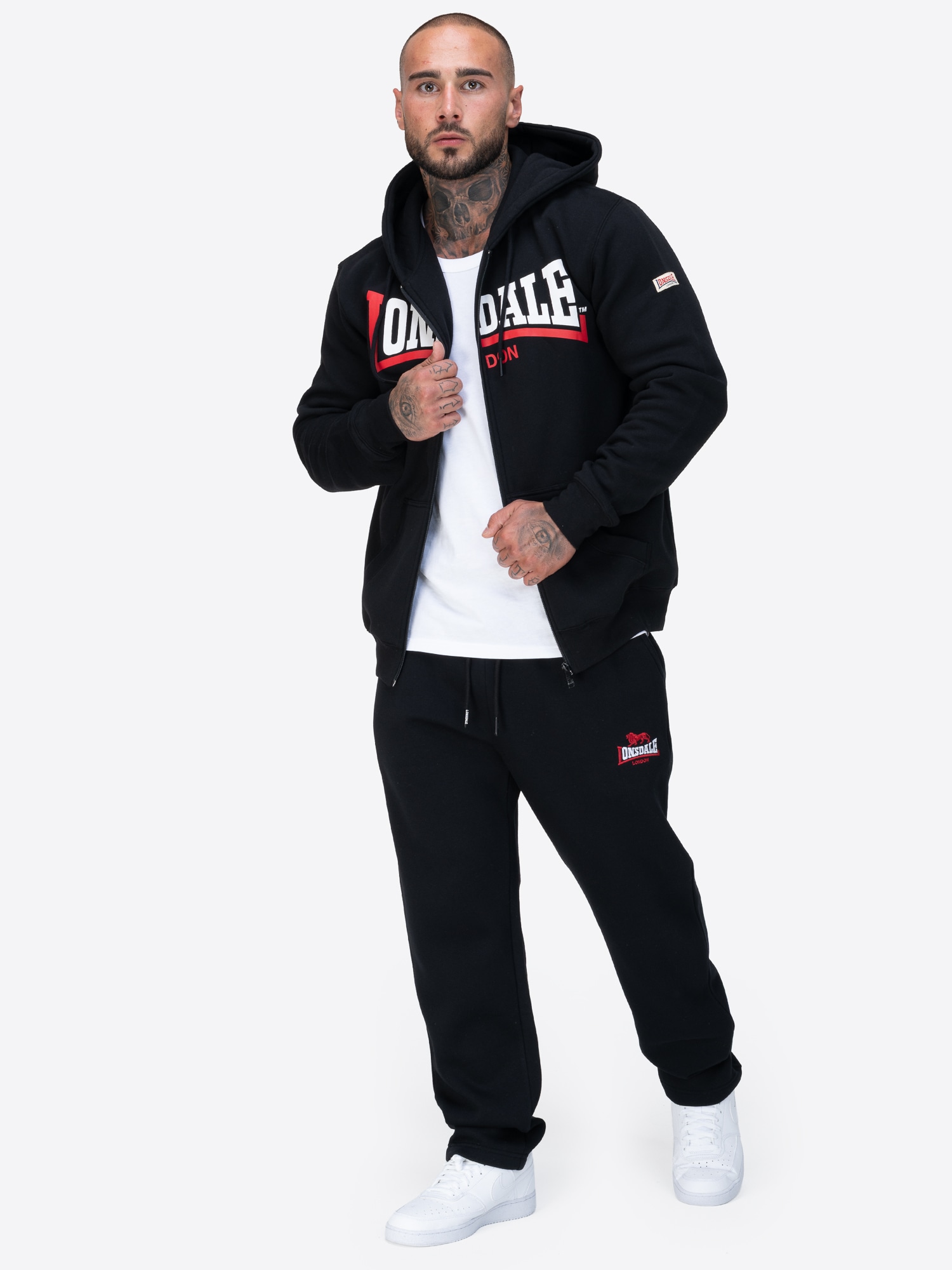 Lonsdale Sweat à capuche »GARRIGILL« 1 cuis tlg.