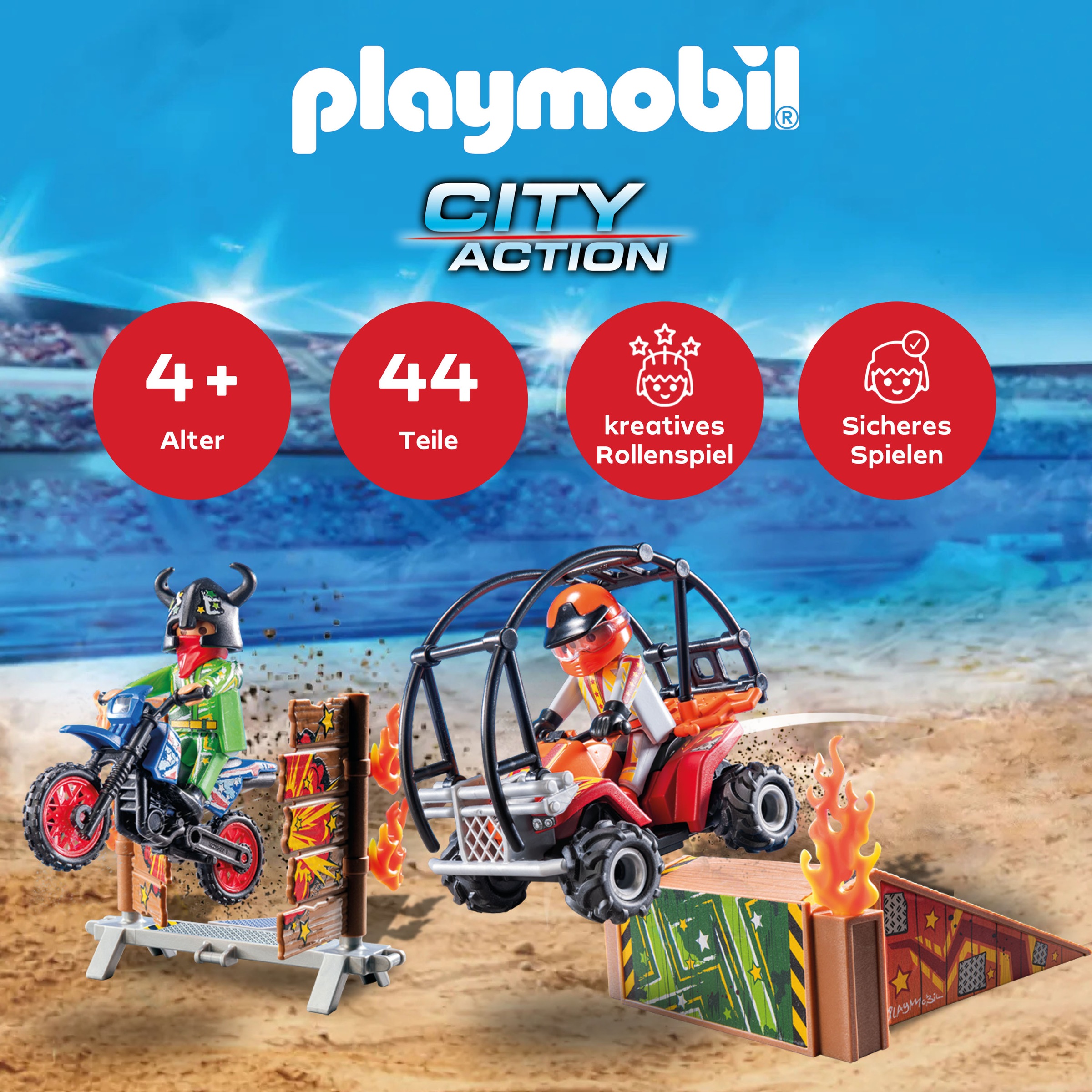 Playmobil® Jeu de construction »Stunt Show (71808), Playmobil Stunt Show« Made in Europe