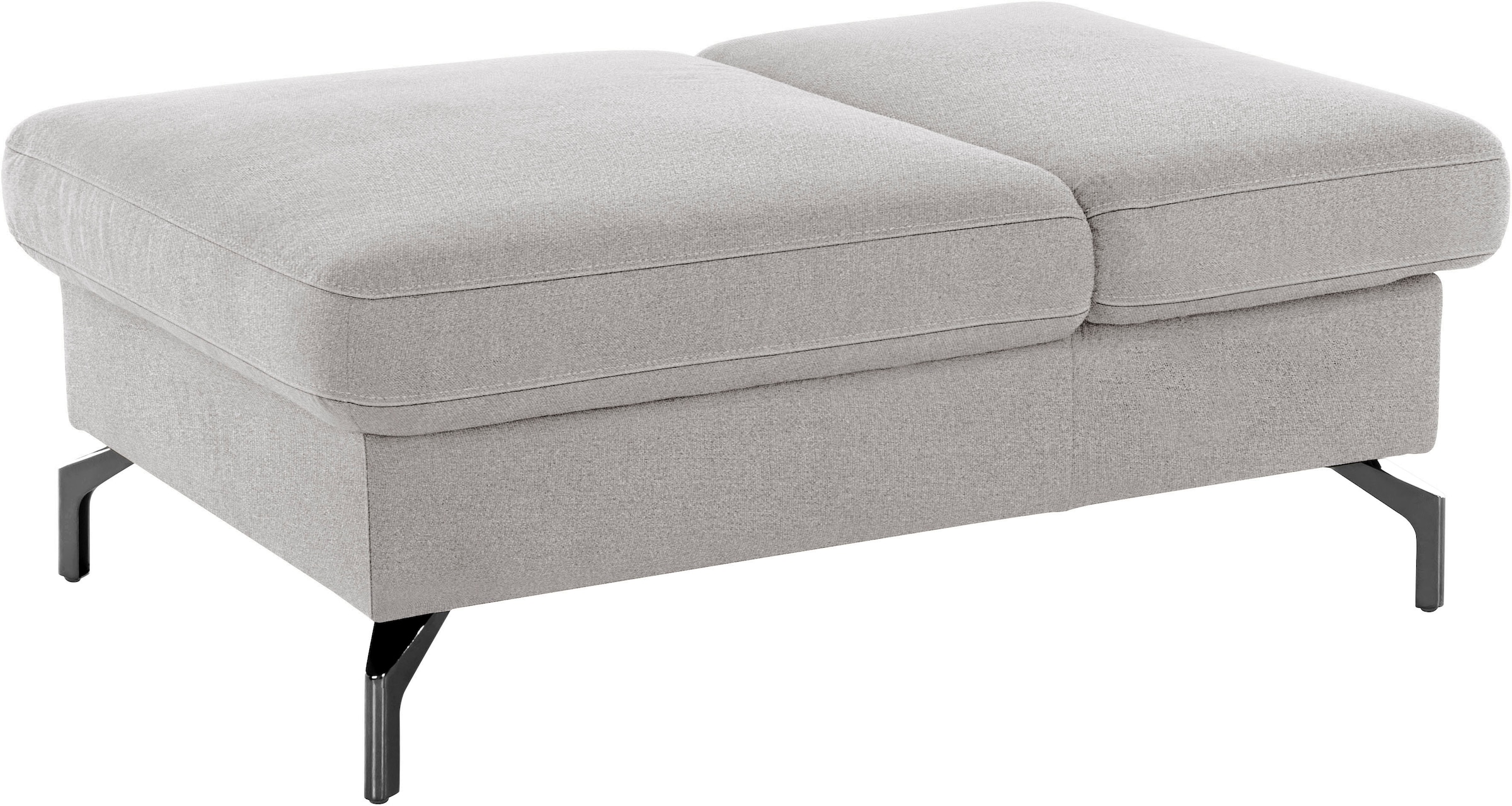 sit&more Tabouret »Brisbane« Fusshöhe 12 cm, mit Federkern und Klappfunktion