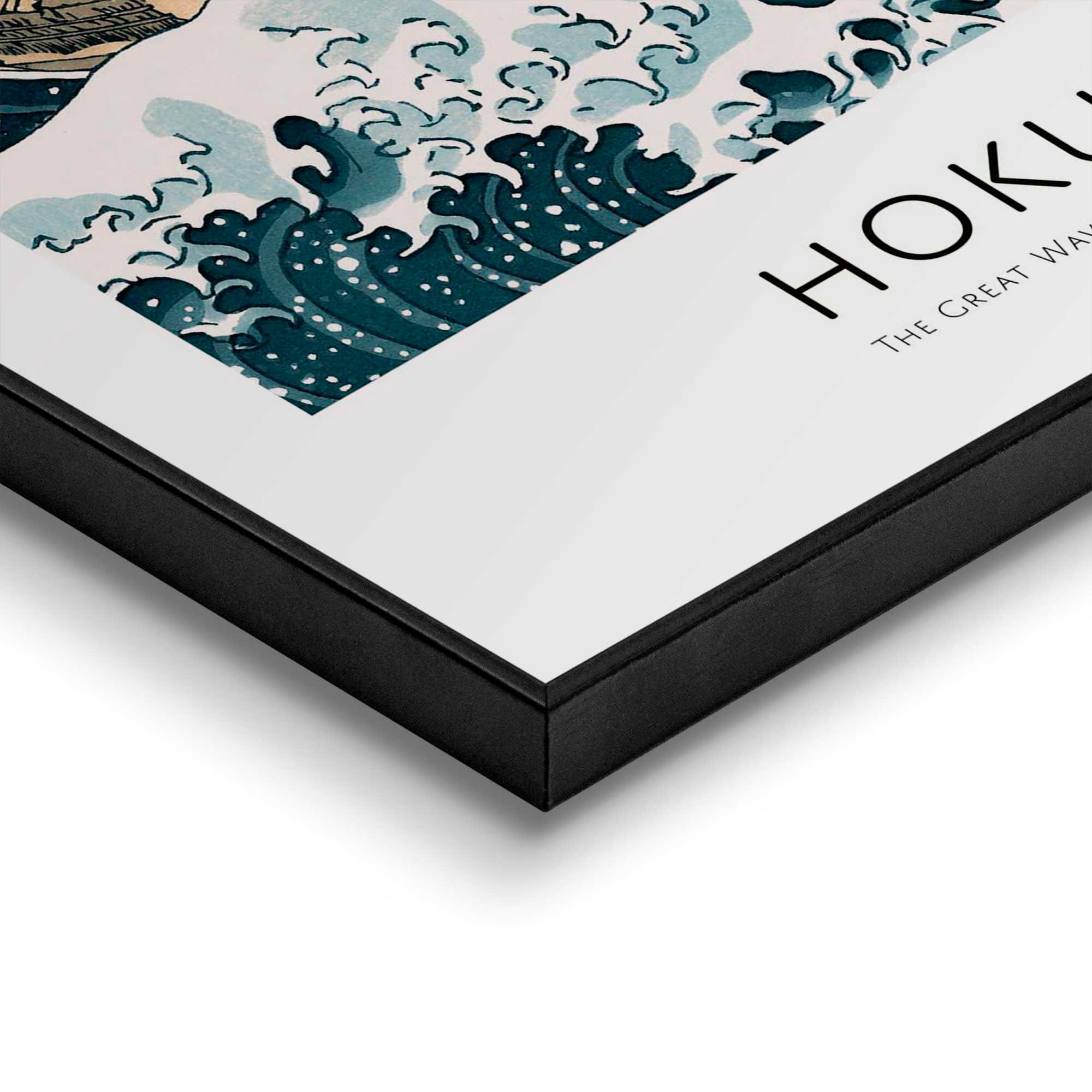 Reinders! Bild mit Rahmen »Die grosse Welle - Hokusai«