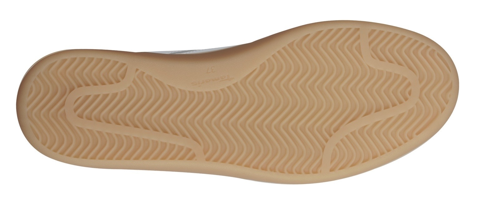 Tamaris Plateausneaker  Freizeitschuh, Halbschuh, Schnürschuh mit gepolstertem Schaftrand