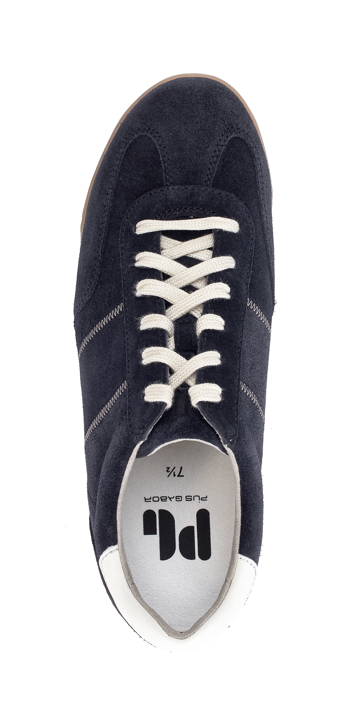 Pius Gabor Sneakers  chaussure de loisir, chaussure confortable, chaussure à lacets avec surpiqûres contrastées, largeur G