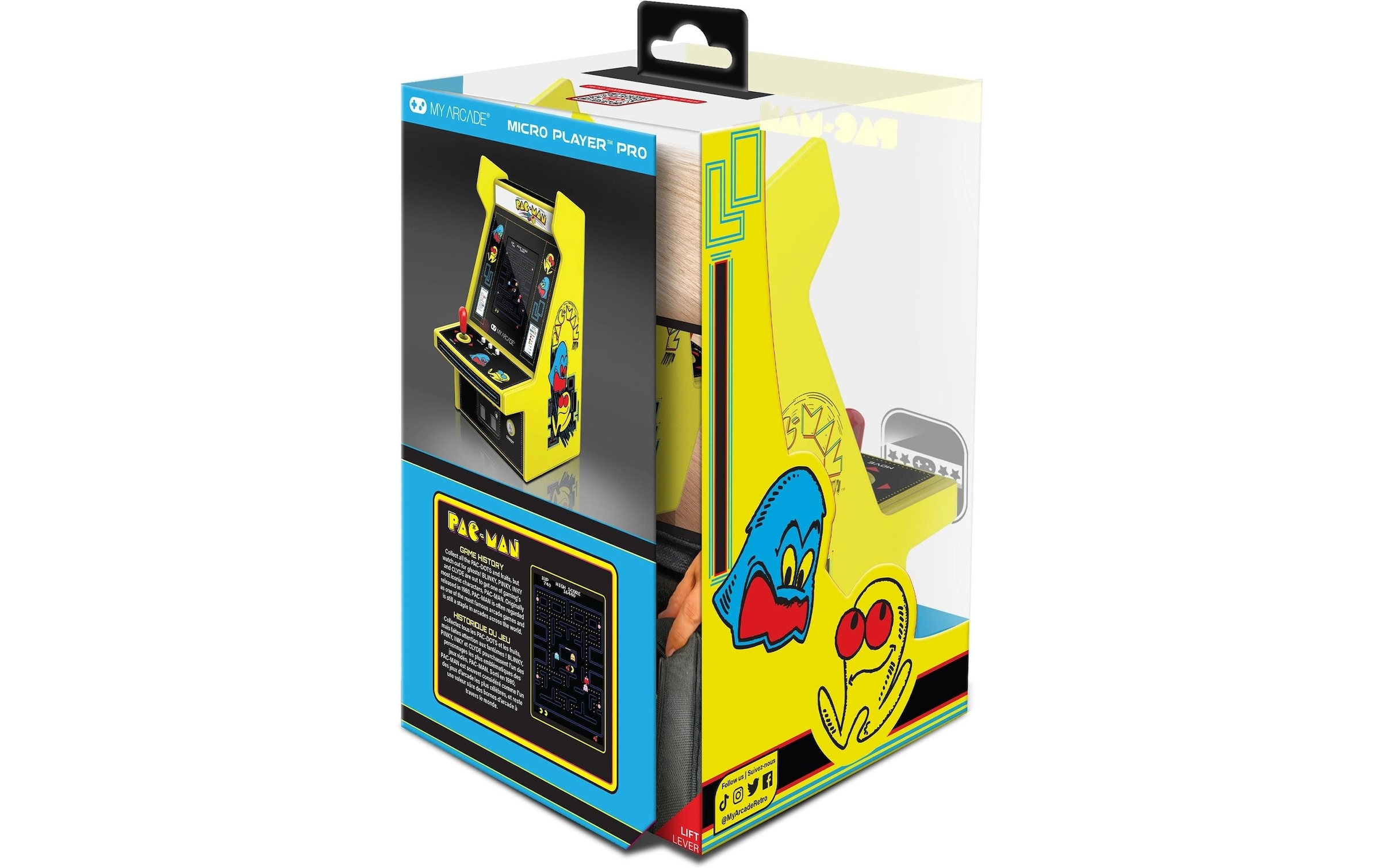 MYARCADE Spielekonsole »Micro Player Pro Pac-Man«