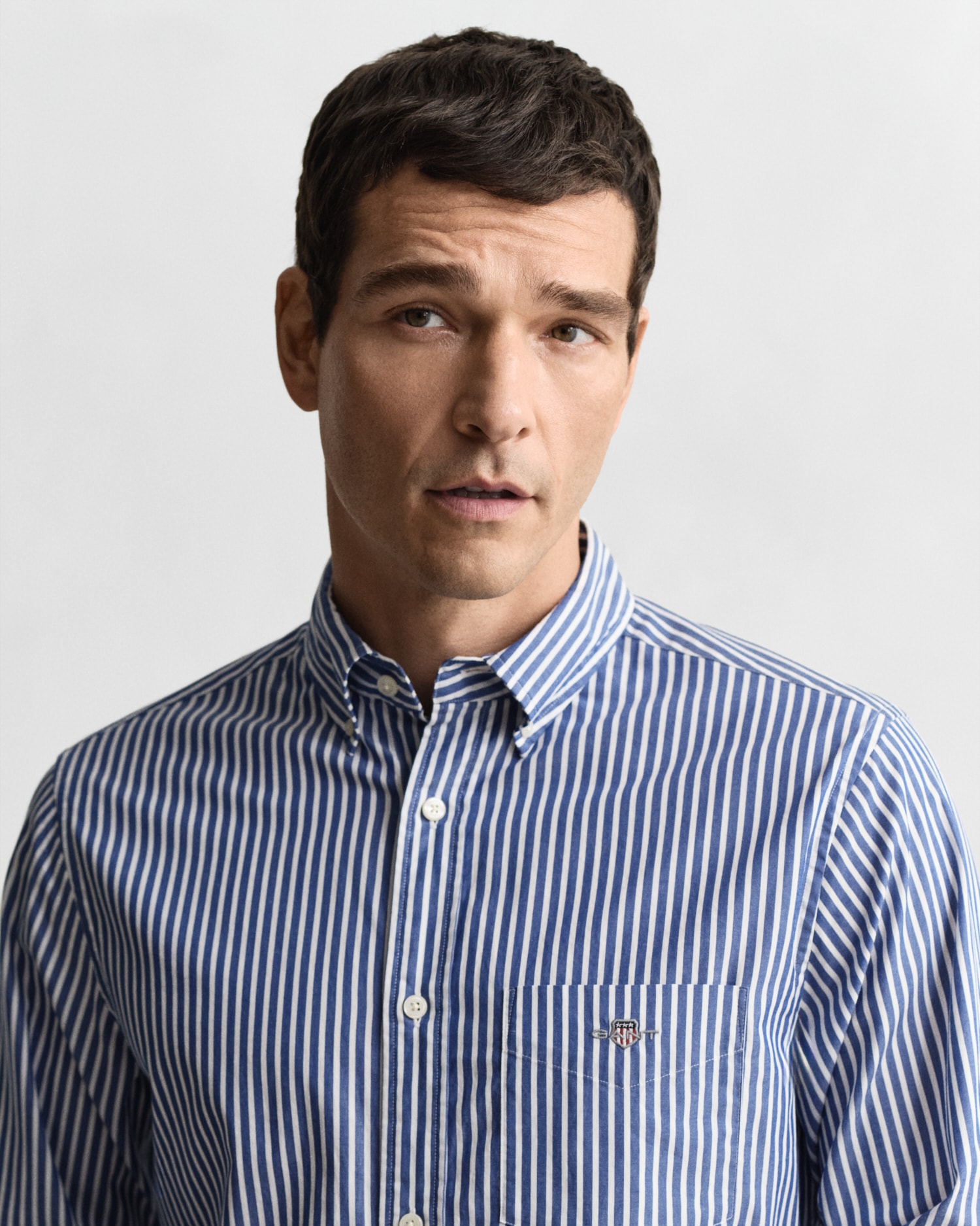 Gant Chemise à manches longues »REG POPLIN STRIPE SHIRT«