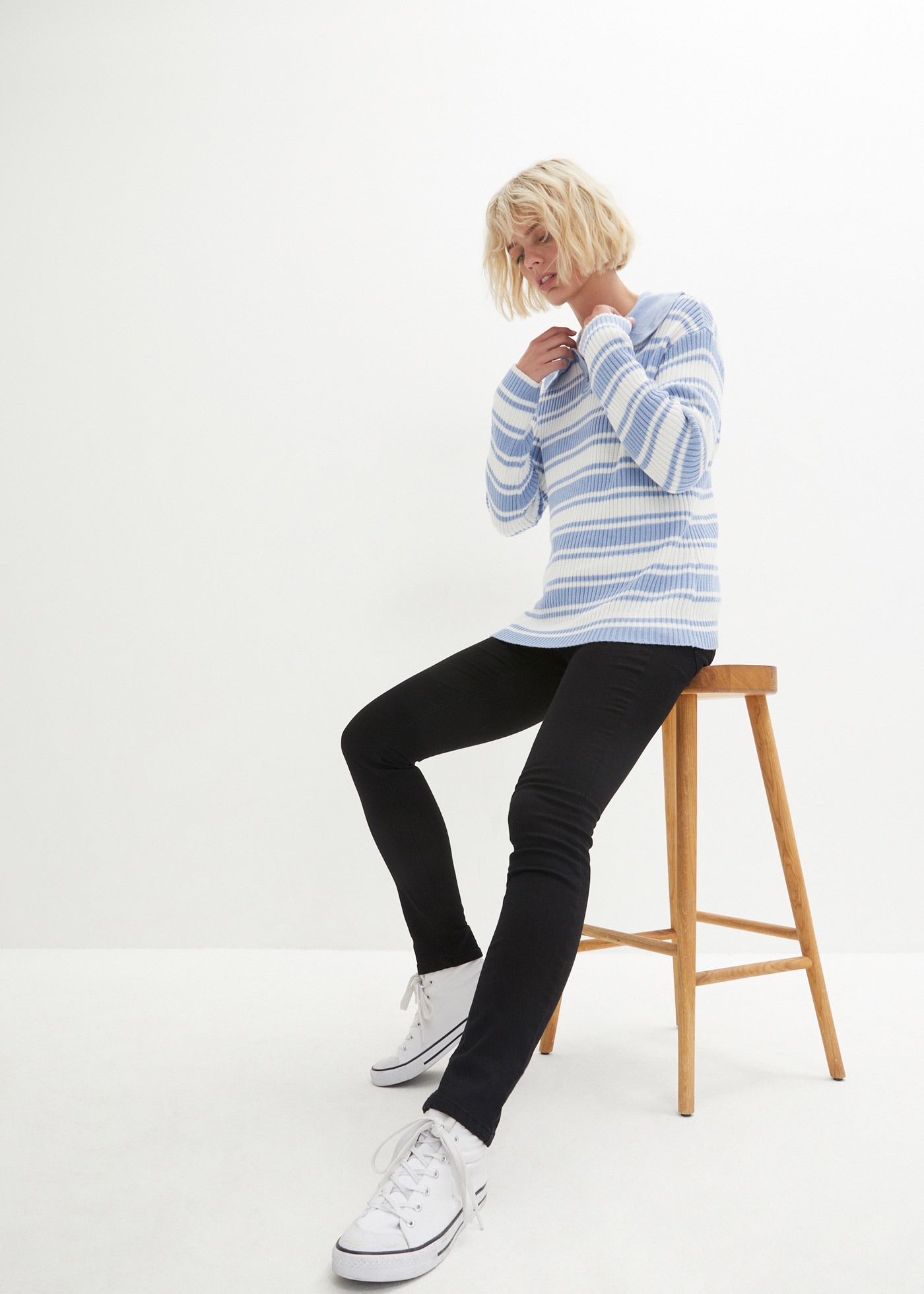 bonprix Jeans skinny »Skinny Jeans High Waist, Shaping Thermojeans« Skinny fit, mit Shaping Effekt, wärmende Thermojeans