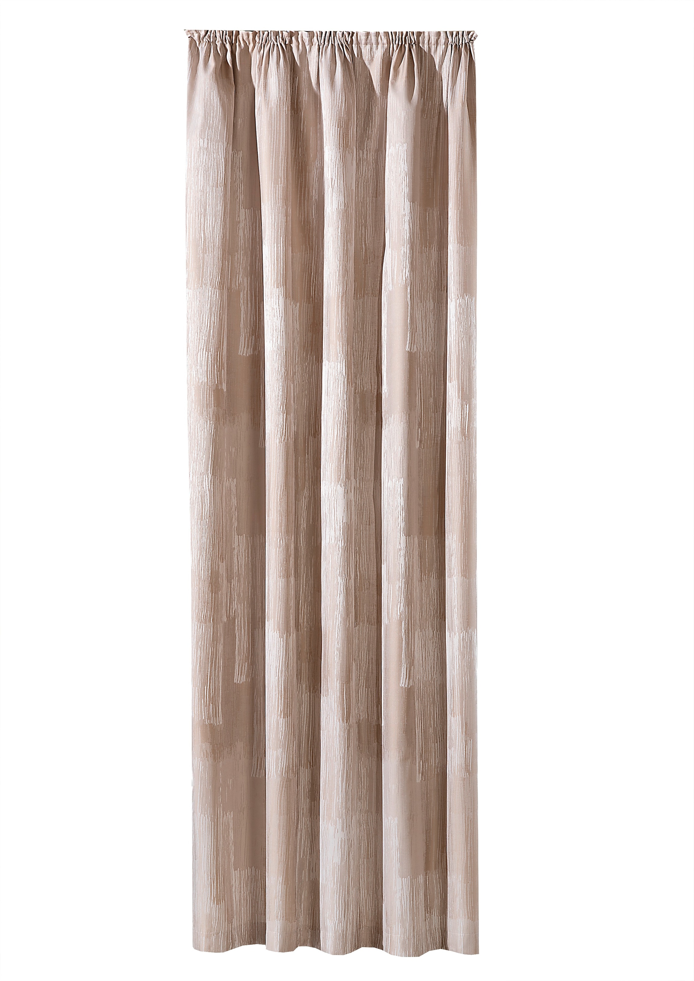Weckbrodt Rideau »Ornella, 2 Stück, Kräuselband, blickdicht, eleganter Dekoschal« Bande volante 2 cuis tlg. Écharpe déco, occultante, marbrée, bande universelle pour rail, rideau
