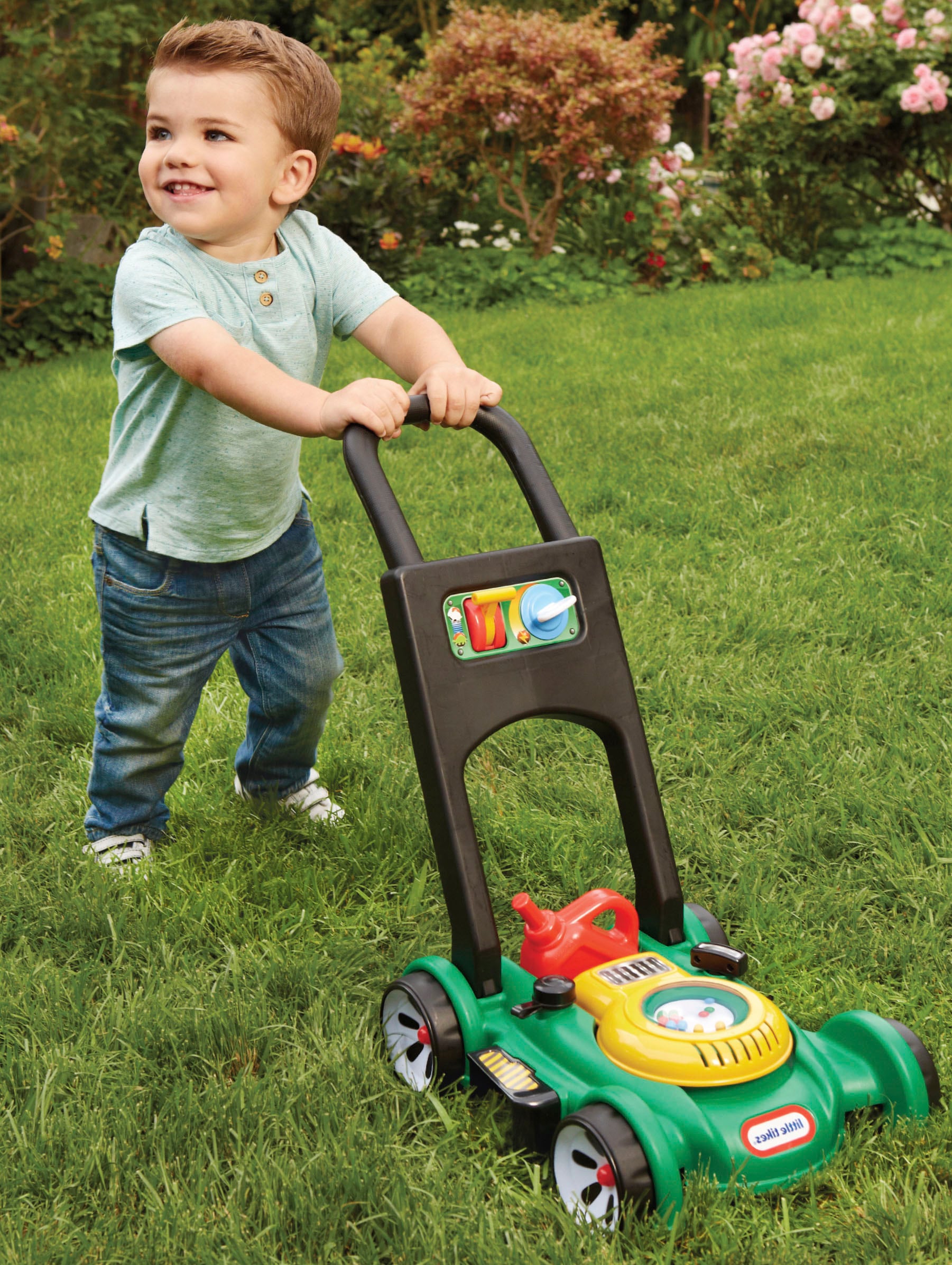 Little Tikes® Tondeuse à gazon pour enfants »Gas 'n Go Mower« mit Anlass- und Motorgeräuschen