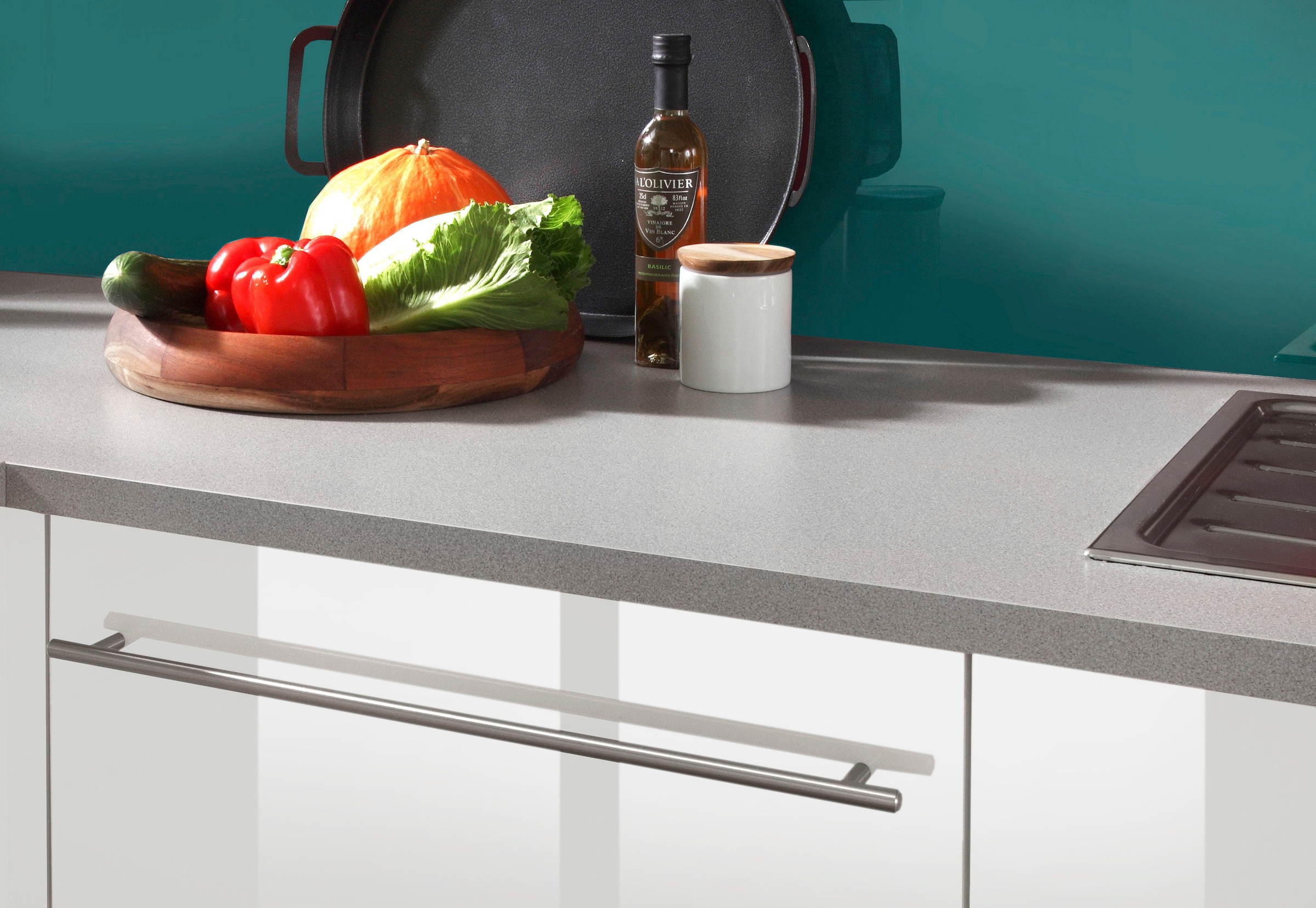 wiho Küchen Winkelküche »Chicago, TOPSELLER« ohne E-Geräte, Stellbreite 260/220 cm