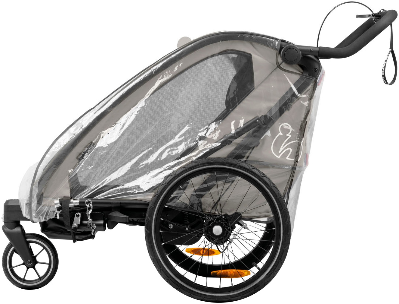 Hauck Regenverdeck »Bike N Walk Duo Raincover« für Bike N Walk Fahrradanhänger