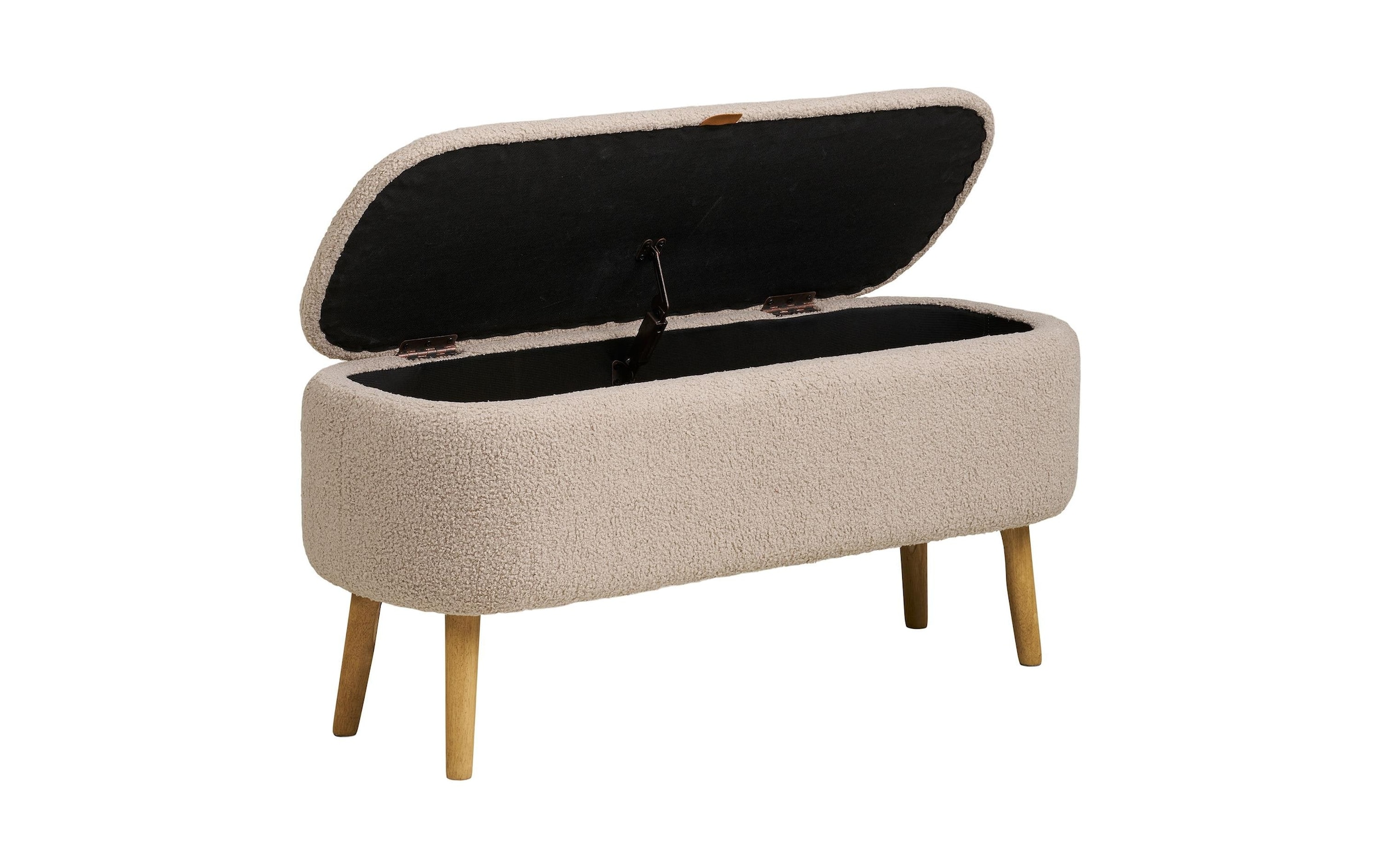 House Nordic Sitzbank »Harlow mit Stauraum 37 x 95 x 45 cm«