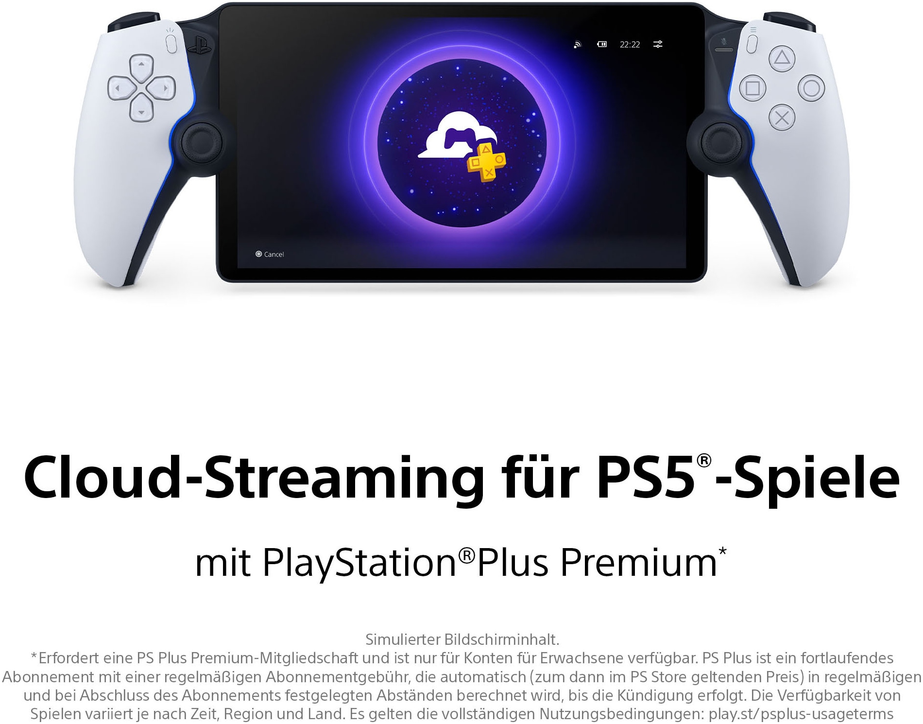 PlayStation 5 Console de jeu »Portal™ Remote-Player«