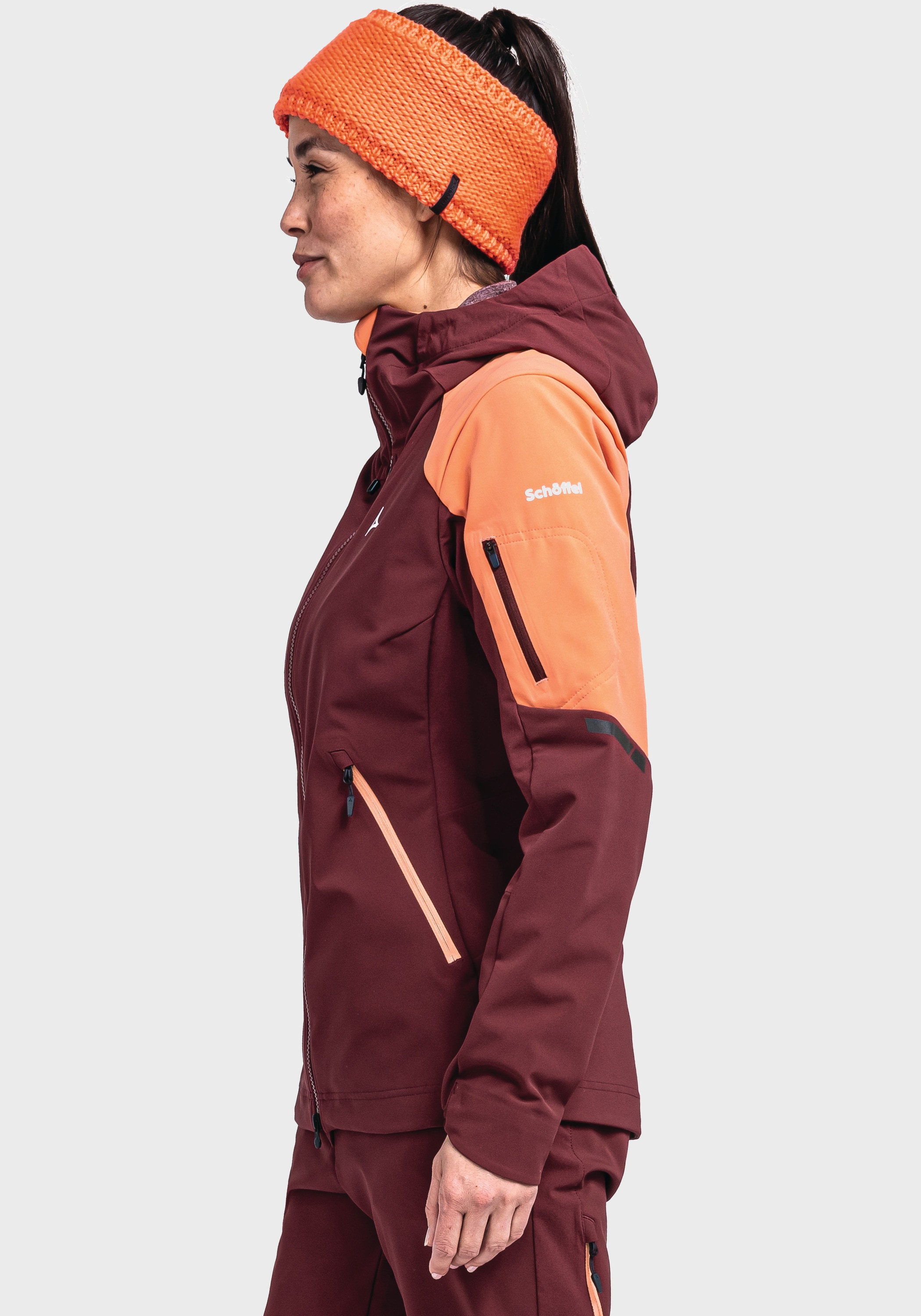 Schöffel Outdoorjacke »Softshell Jacket Kals L« mit Kapuze