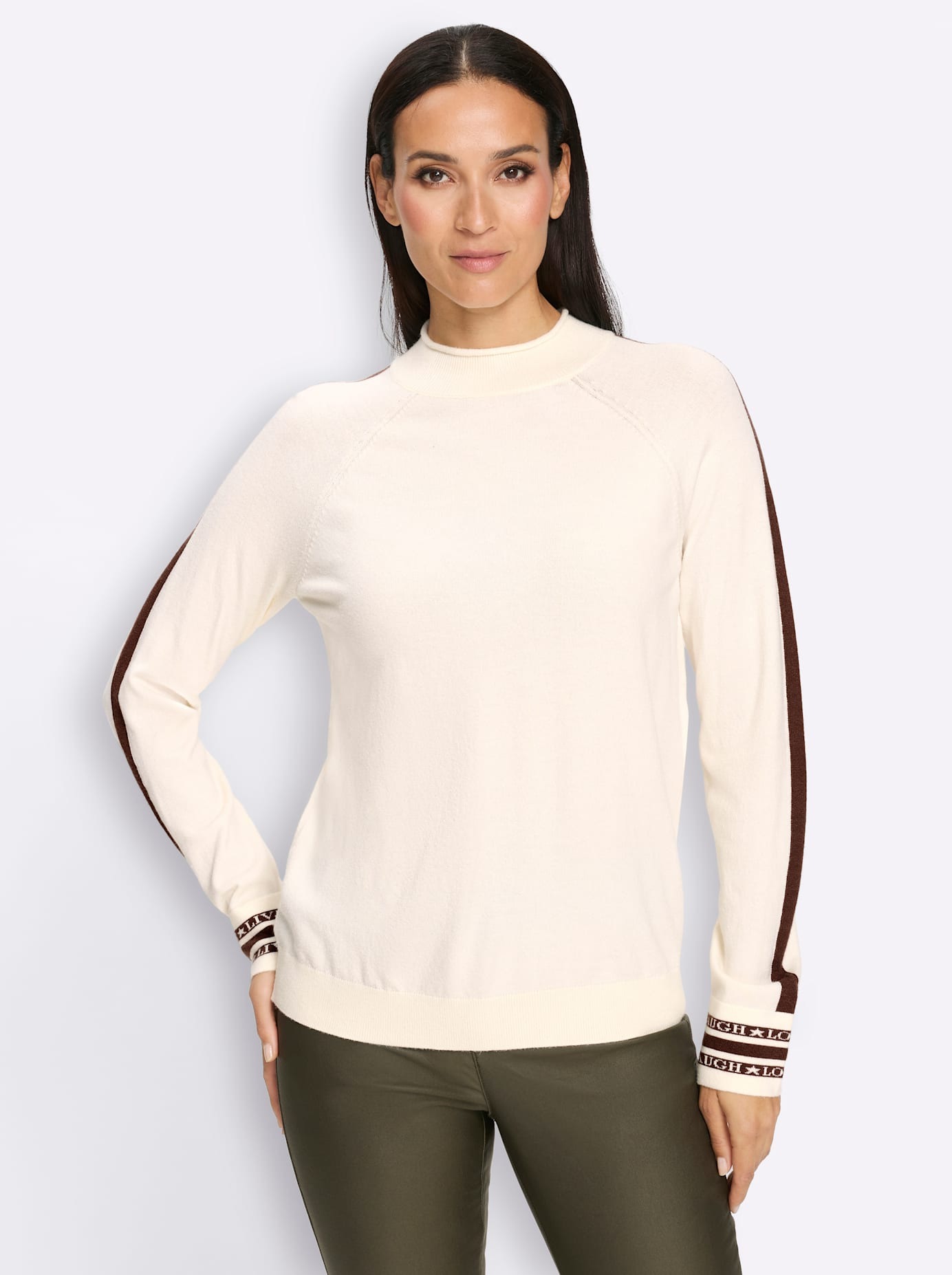 heine Pull à col montant »Stehkragen-Pullover«
