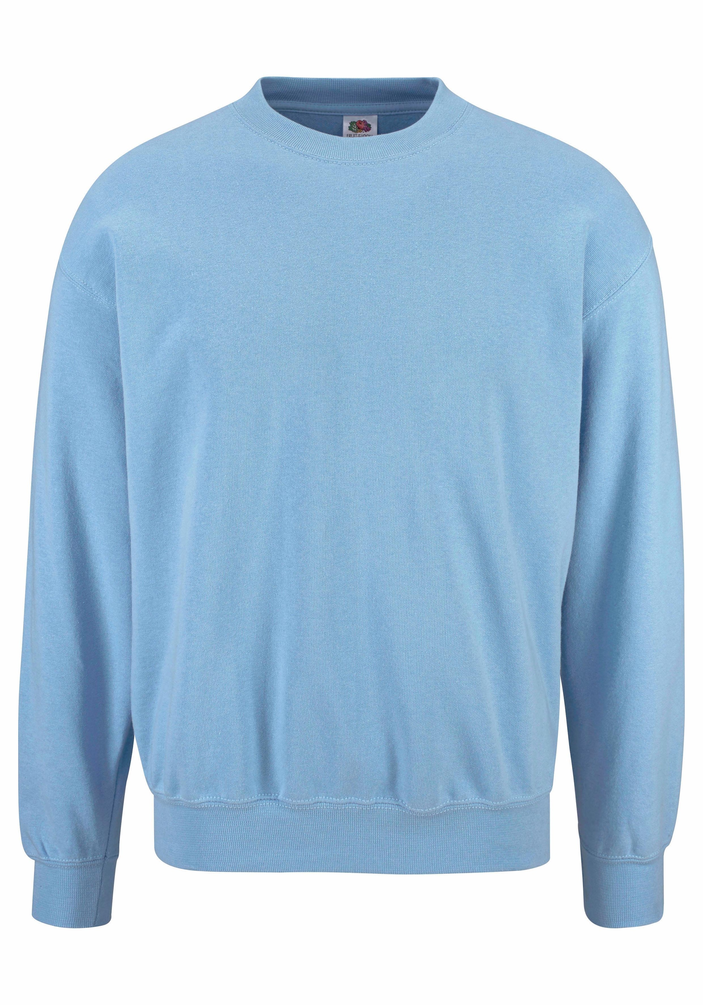 Fruit of the Loom Sweatshirt im unifarbenen Design