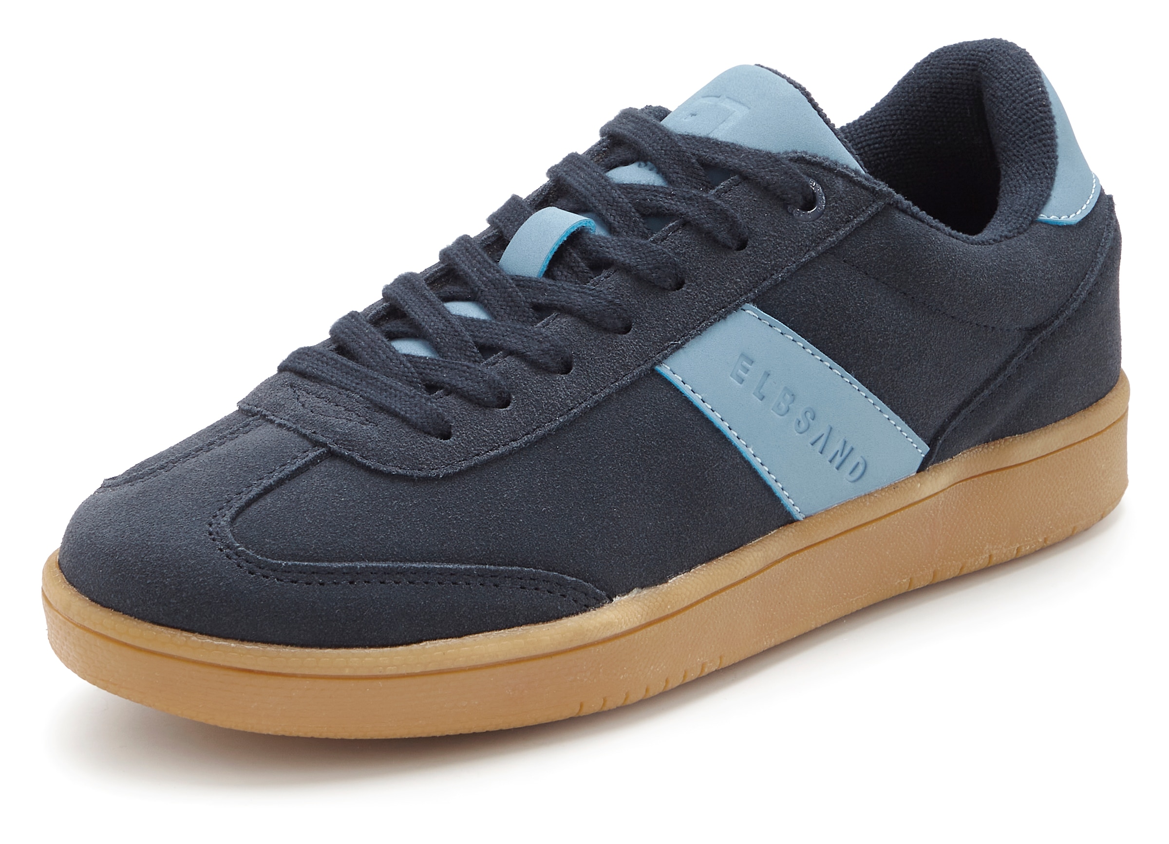 Elbsand Sneakers »Freizeitschuh, Retro Sneaker, Lederschuh, Halbschuh, Ledersneaker«  Schnürhalbschuh. Turnschuh aus Leder im Retro-Look, Unisex