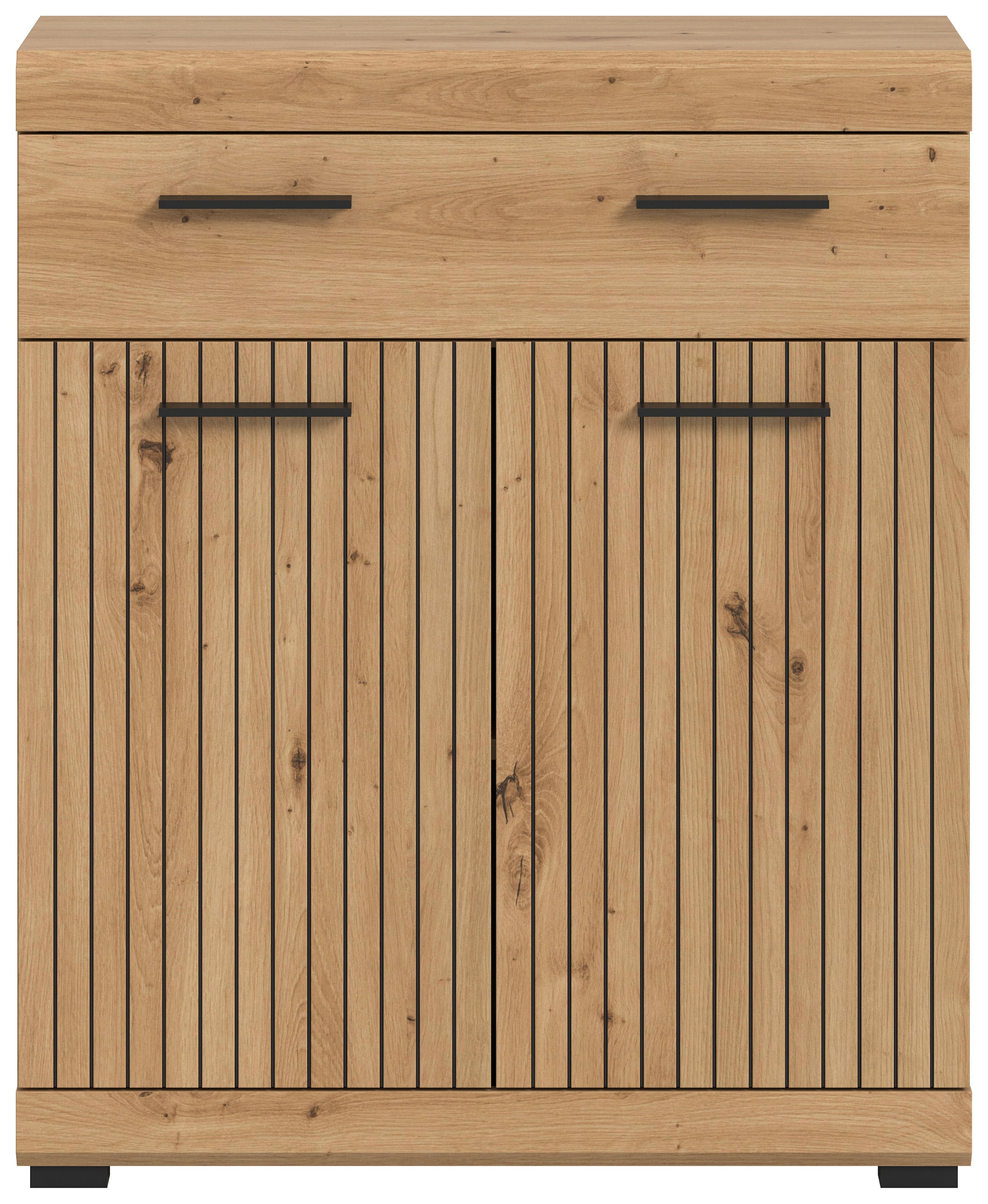 welltime Armoire basse »SIENA, Breite 74cm, 2 Tür, 1 Schubkasten, 2 Fächer, MDF-Front« BEST-SELLER !,  disponible en plusieurs couleurs, meubles de salle de bain, armoire de salle de bain, commode, salle de bain