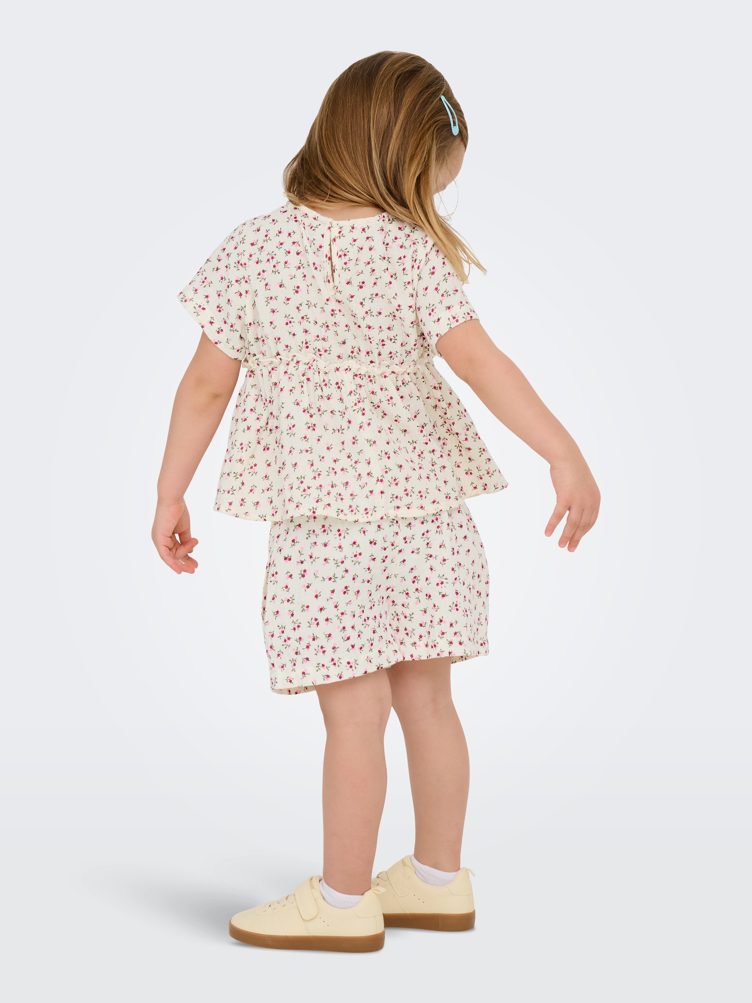 KIDS ONLY Druckbluse »KMGTHYRA LIFE S/S TOP WVN NOOS«