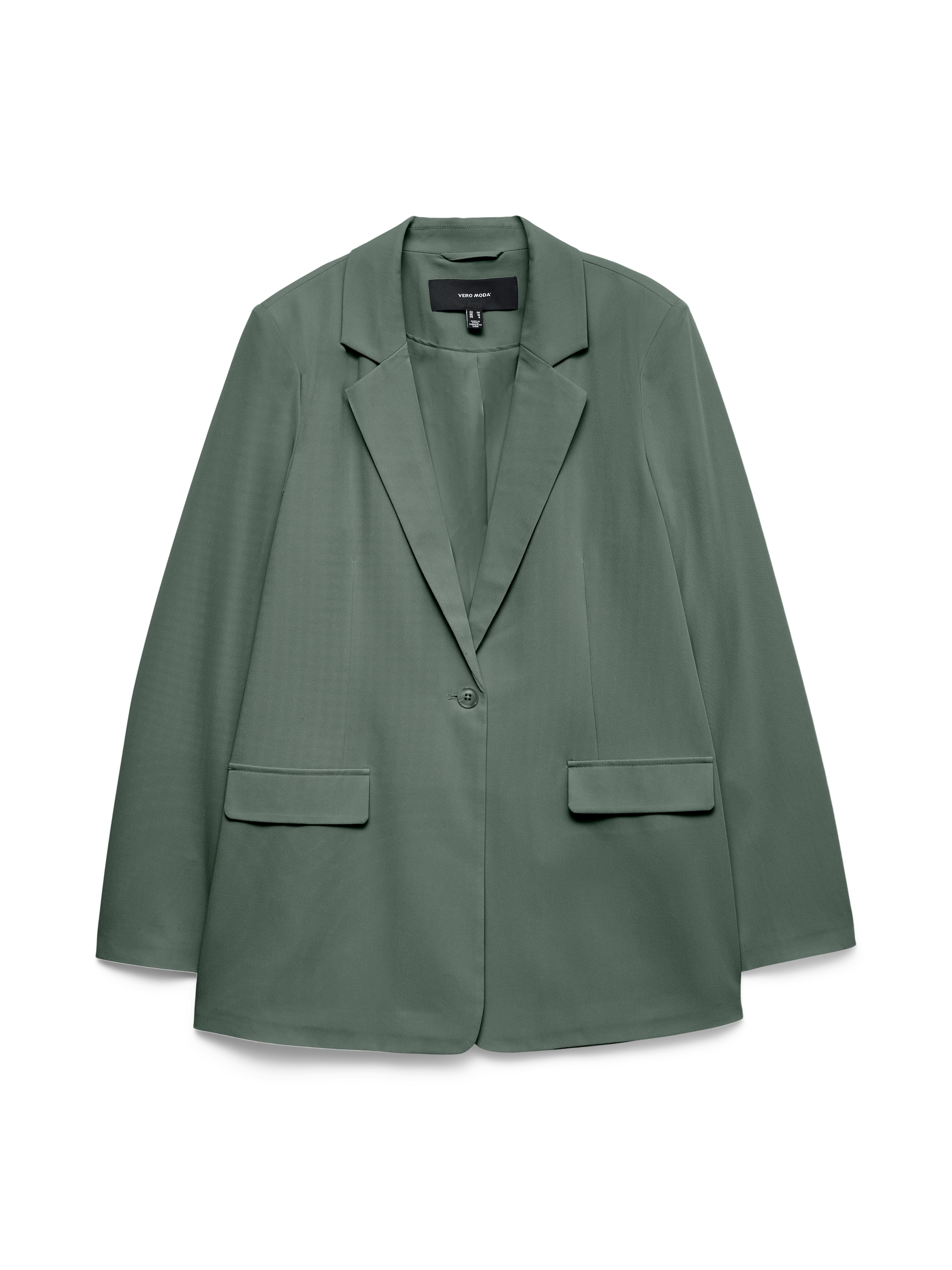 Vero Moda Longblazer »VMZELDA LS LOOSE BLAZER NOOS« lässige Form, 1-Knopf Verschluss