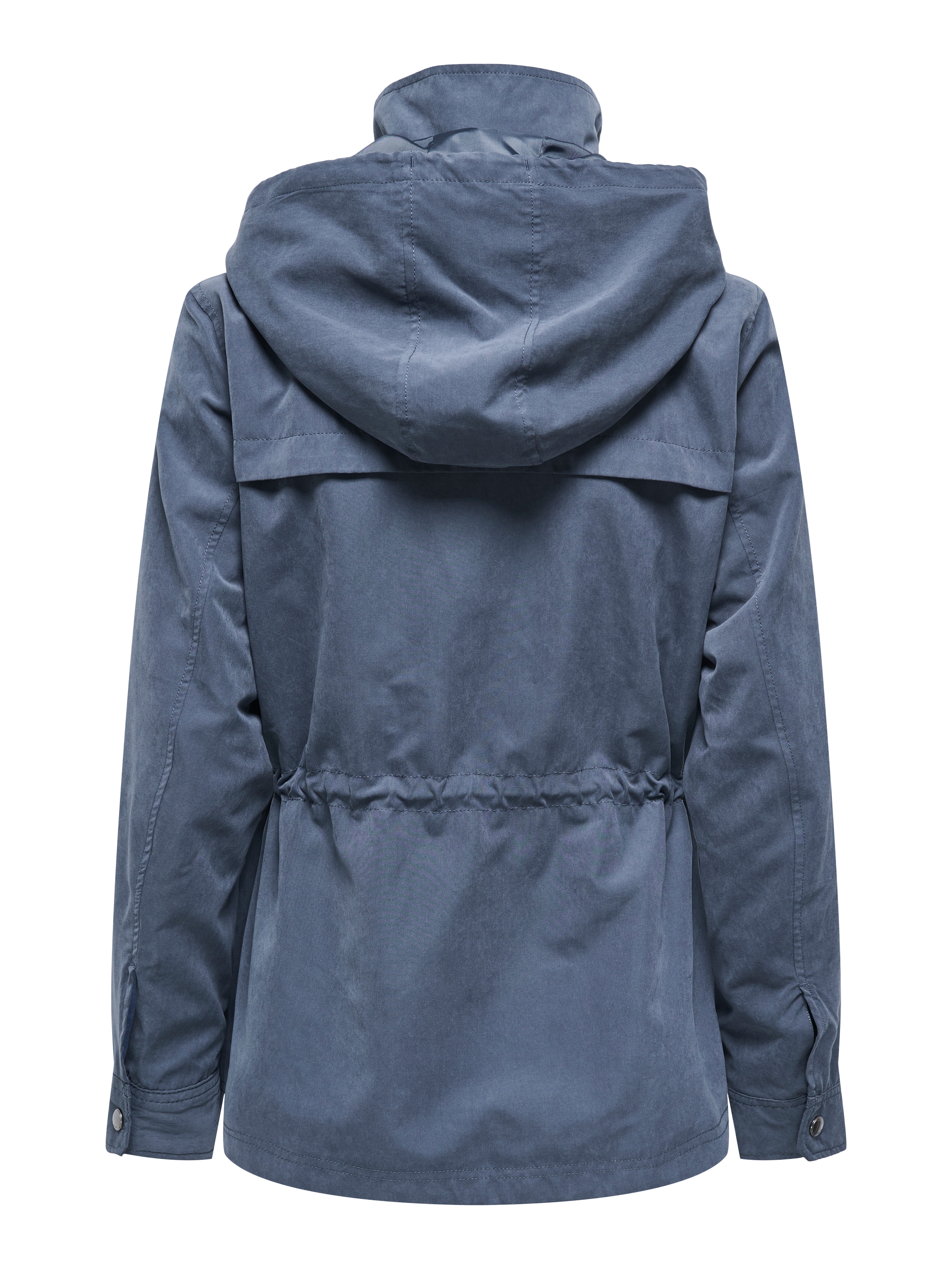 ONLY Parka »ONLNEWSTARLINE SPRING JACKET CC OTW« mit Kapuze mit durchgehendem und verdecktem Reissverschluss