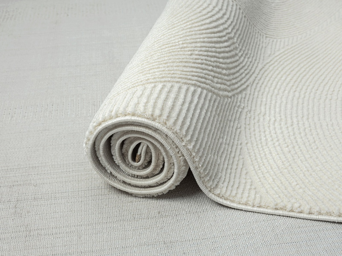 the carpet Teppich »Lima« rechteckig 12 mm Höhe Designer Teppich Flor 1 recyceltem Polyester waschbar