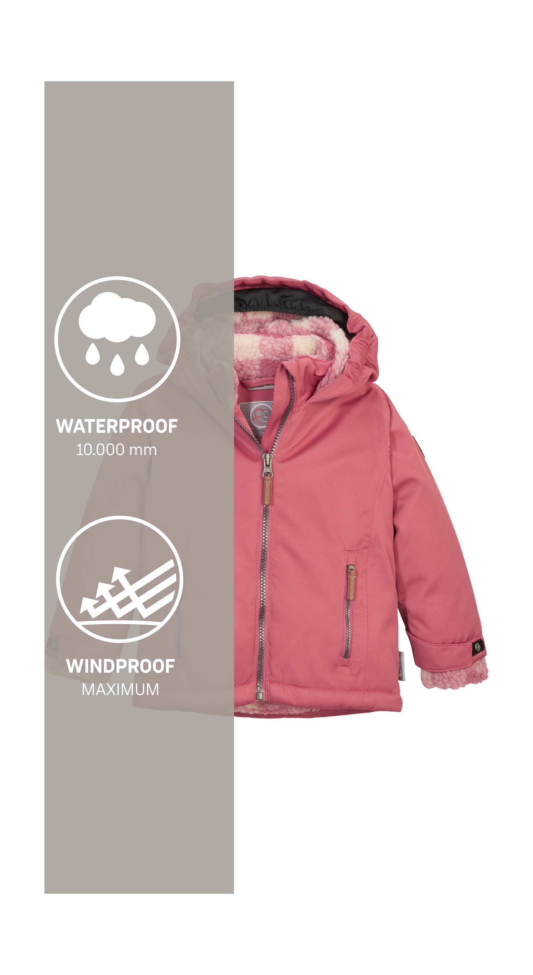 first instinct by killtec Funktionsjacke »FIOW 56 MNS JCKT« Weich gefütterte, wasser- und winddichte Funktionsjacke