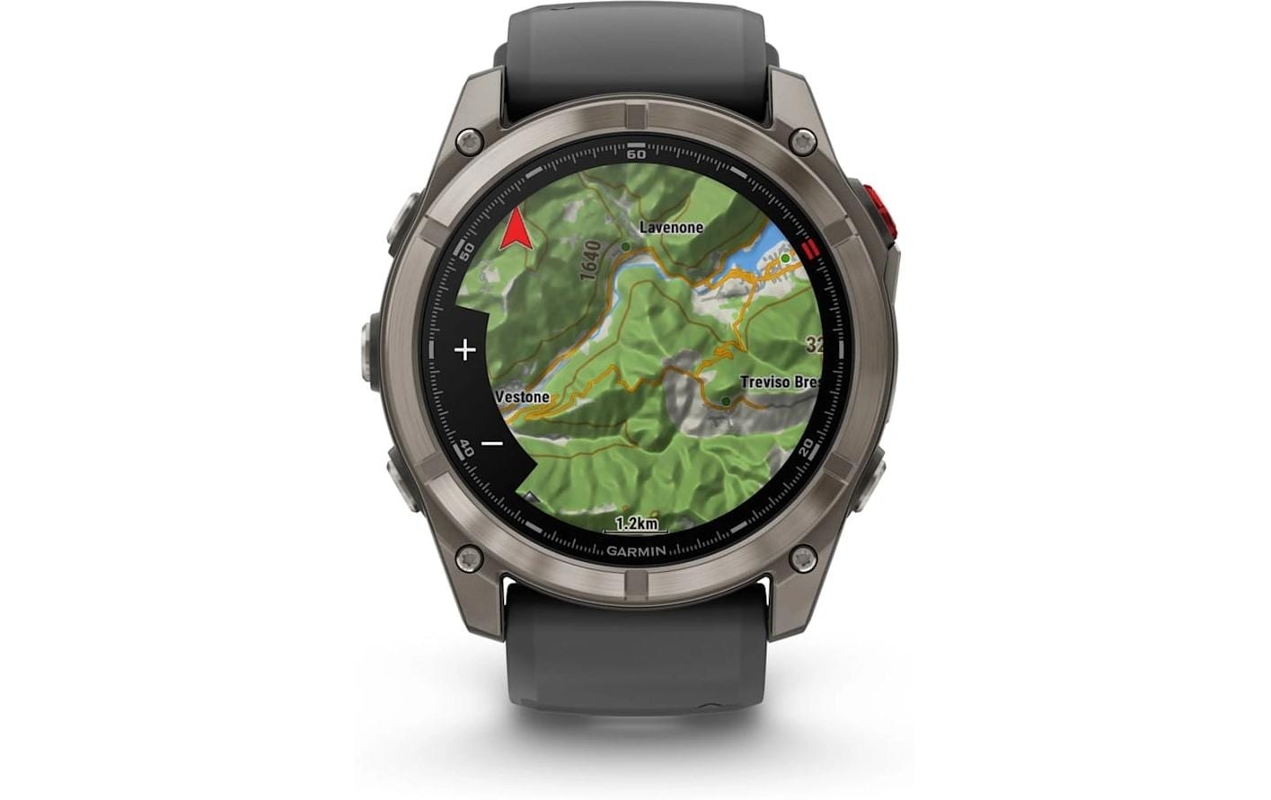 Garmin Fitnessuhr »fēnix 8 Pro – AMOLED« (3,56 cm / 1,4 ″)