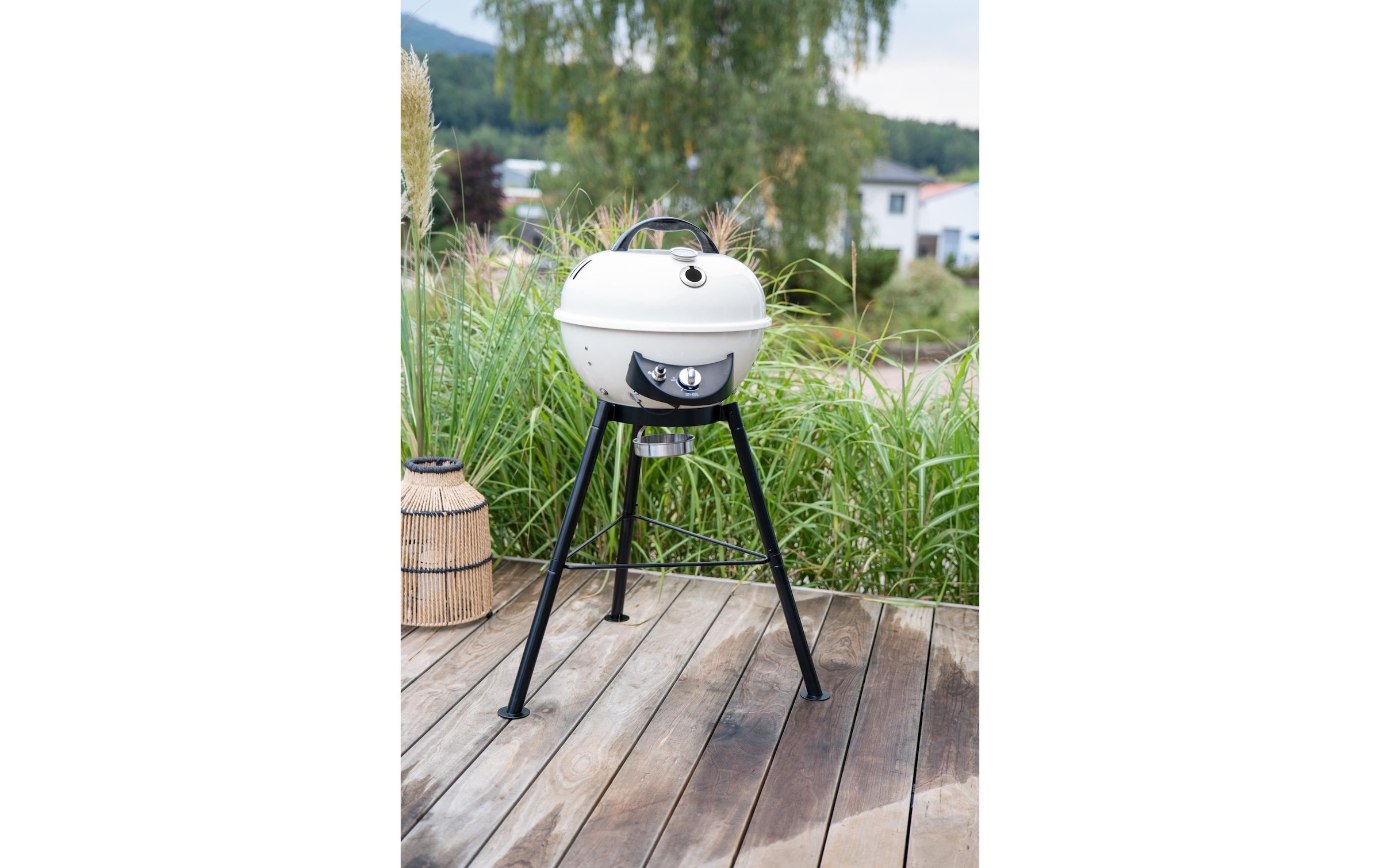 OUTDOORCHEF Barbecue à gaz »City 420« Kompakter Gas-Kugelgrill