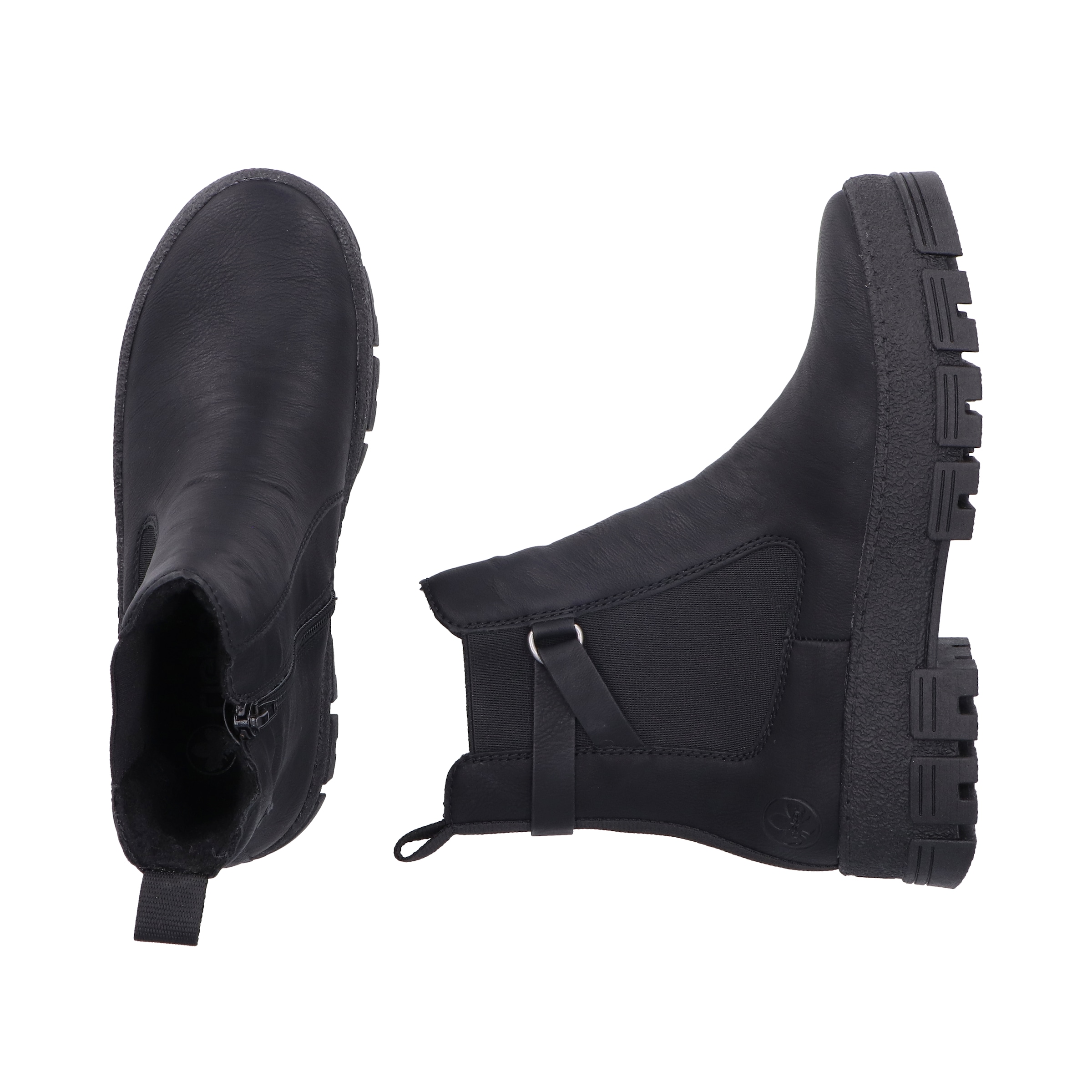 Rieker Bottes d'hiver  chelsea boots, bottines à plateforme, bottines classiques avec doublure chaude