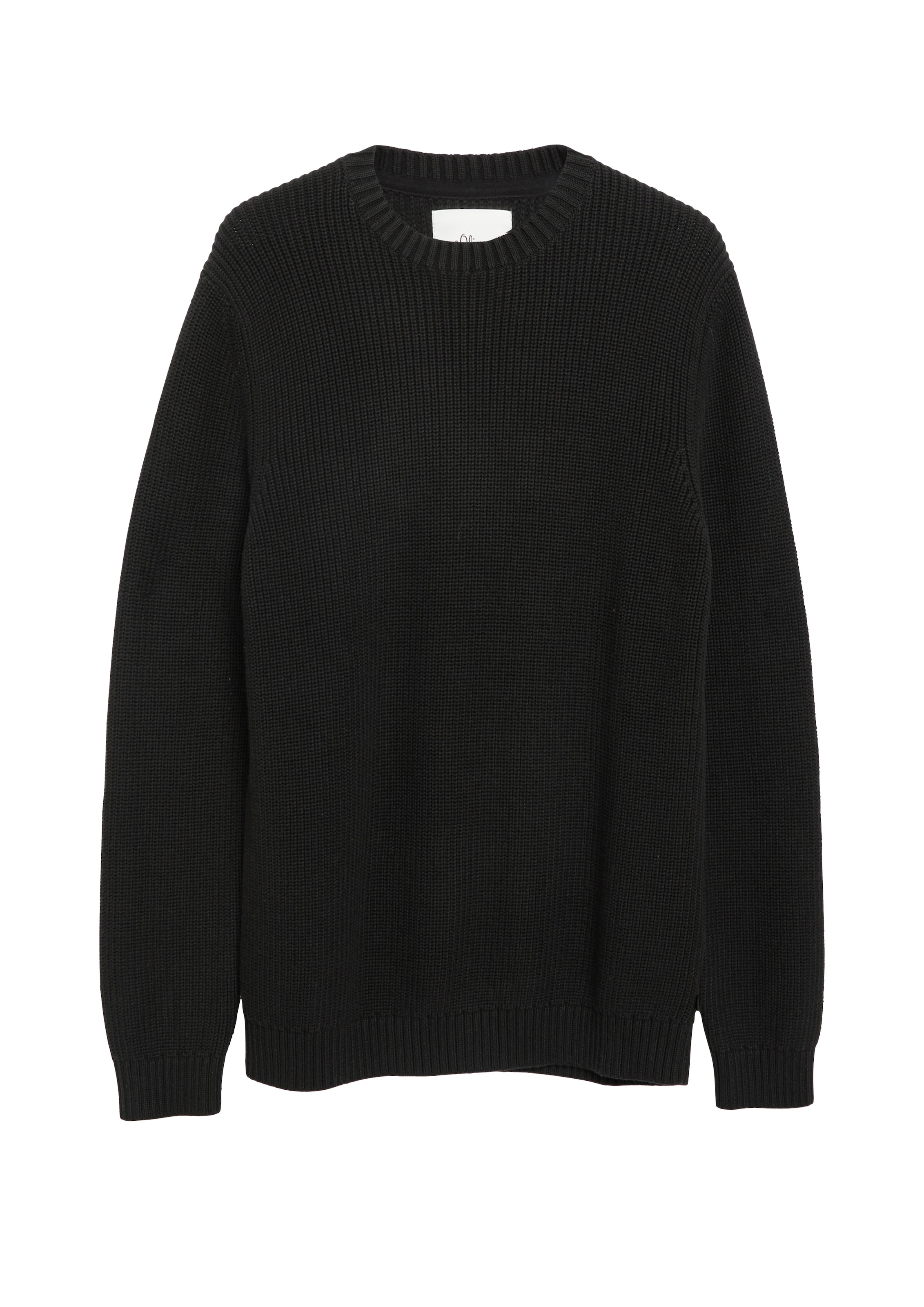 s.Oliver Pull en tricot Langarmpullover mit Rundhals / Baumwolle