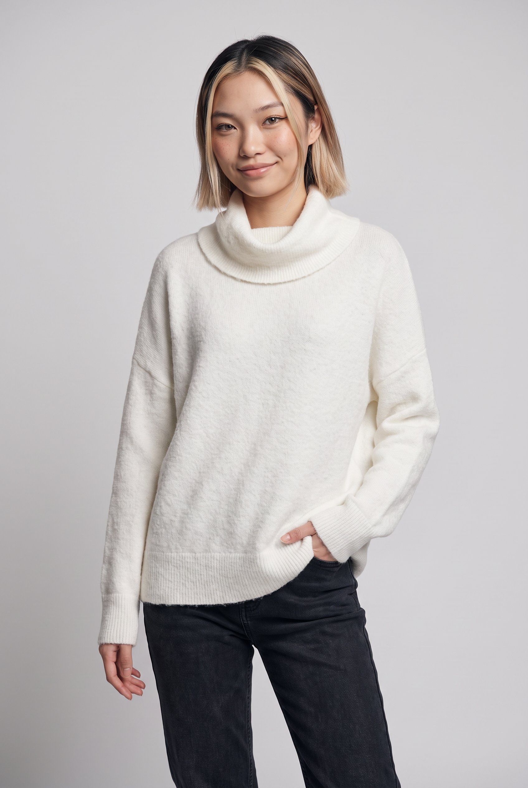 ONLY Pull à col roulé »ONLAZU LS COWLNECK KNT«