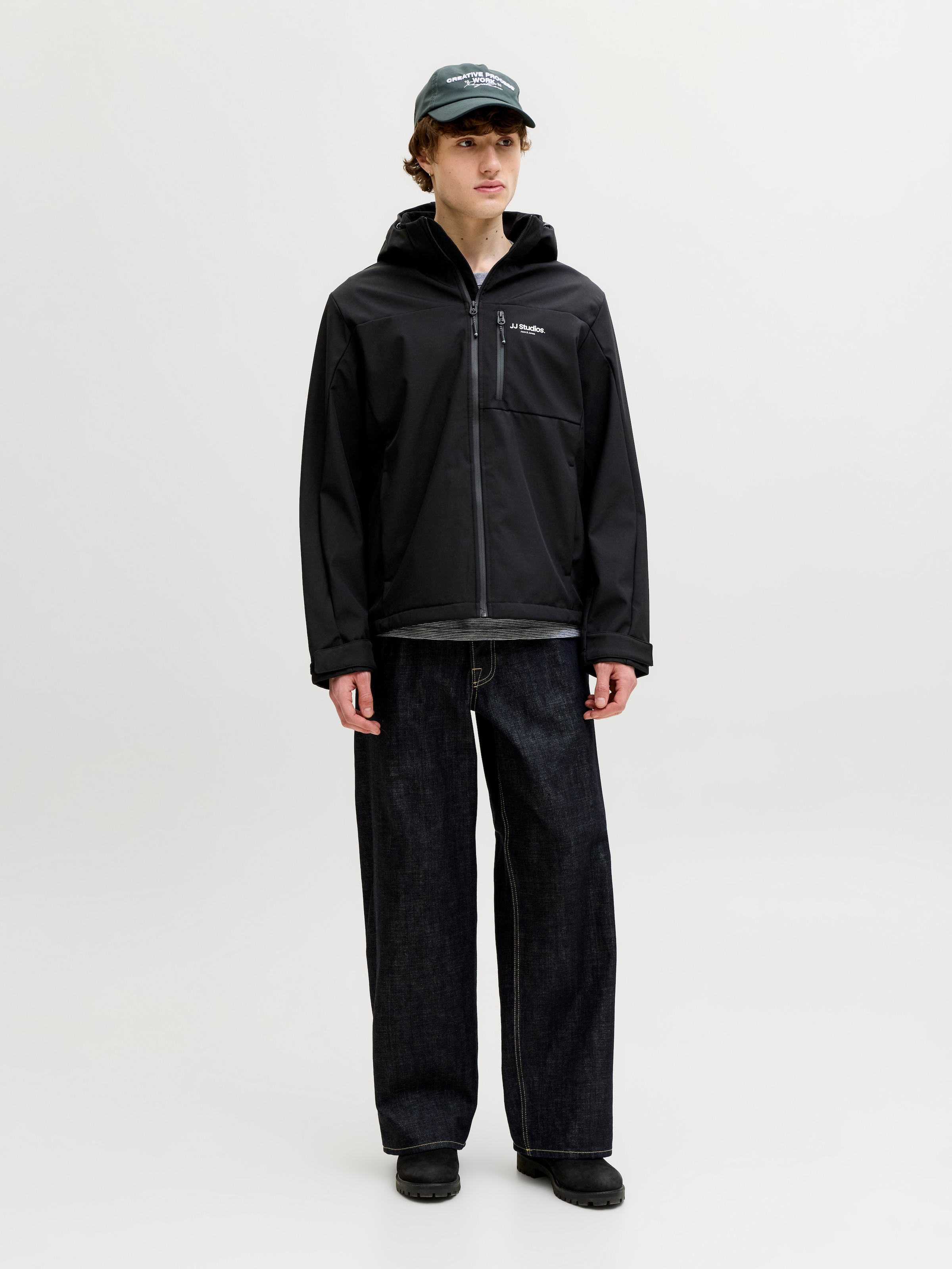 Jack & Jones Softshelljacke »JJNORTH SOFTSHELL JACKET« mit Kapuze