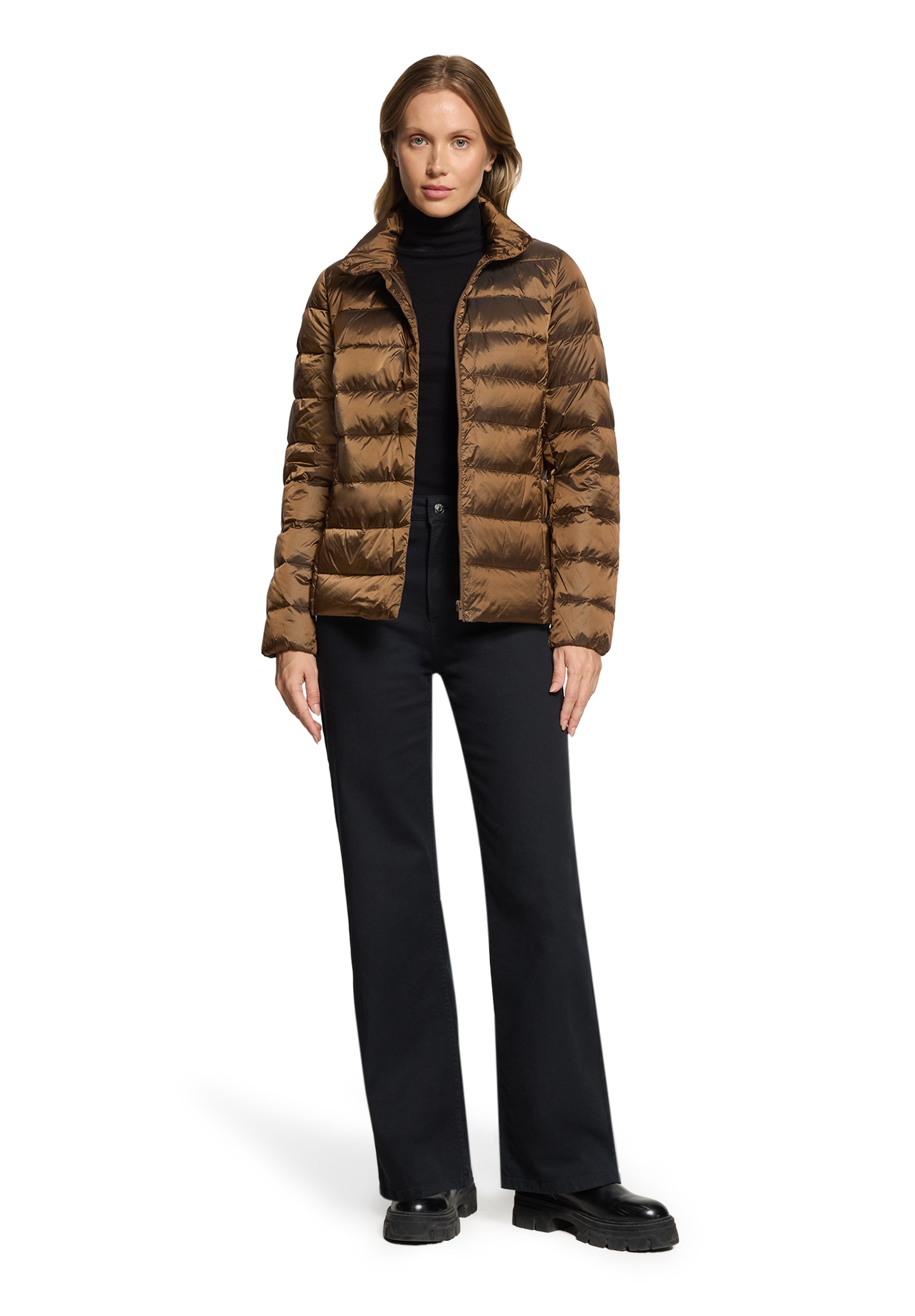 Betty Barclay Steppjacke ohne Kapuze mit Stehkragen