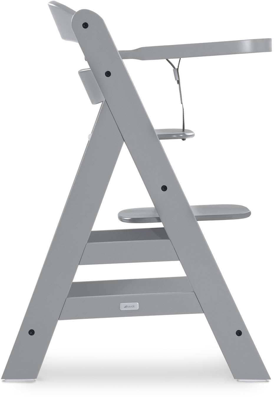 Hauck Hochstuhltablett »Alpha Wooden Tray Essbrett, grey« für Hochstühle Alpha+ und Alpha+ Select