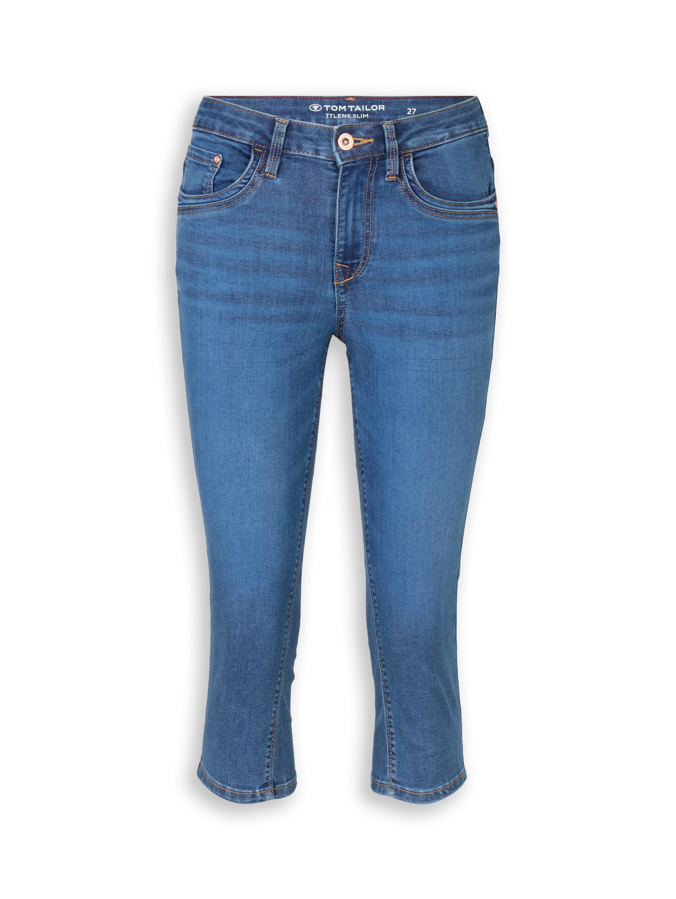TOM TAILOR Jeans capri »TTLENE Slim« avec stretch