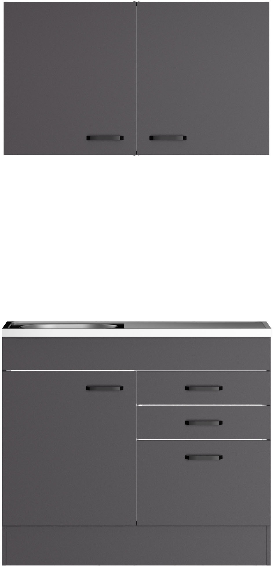 OPTIFIT Kitchenette »OPTImulti« Breite 100 cm, Tiefe 50 cm, mit Spülenauflage