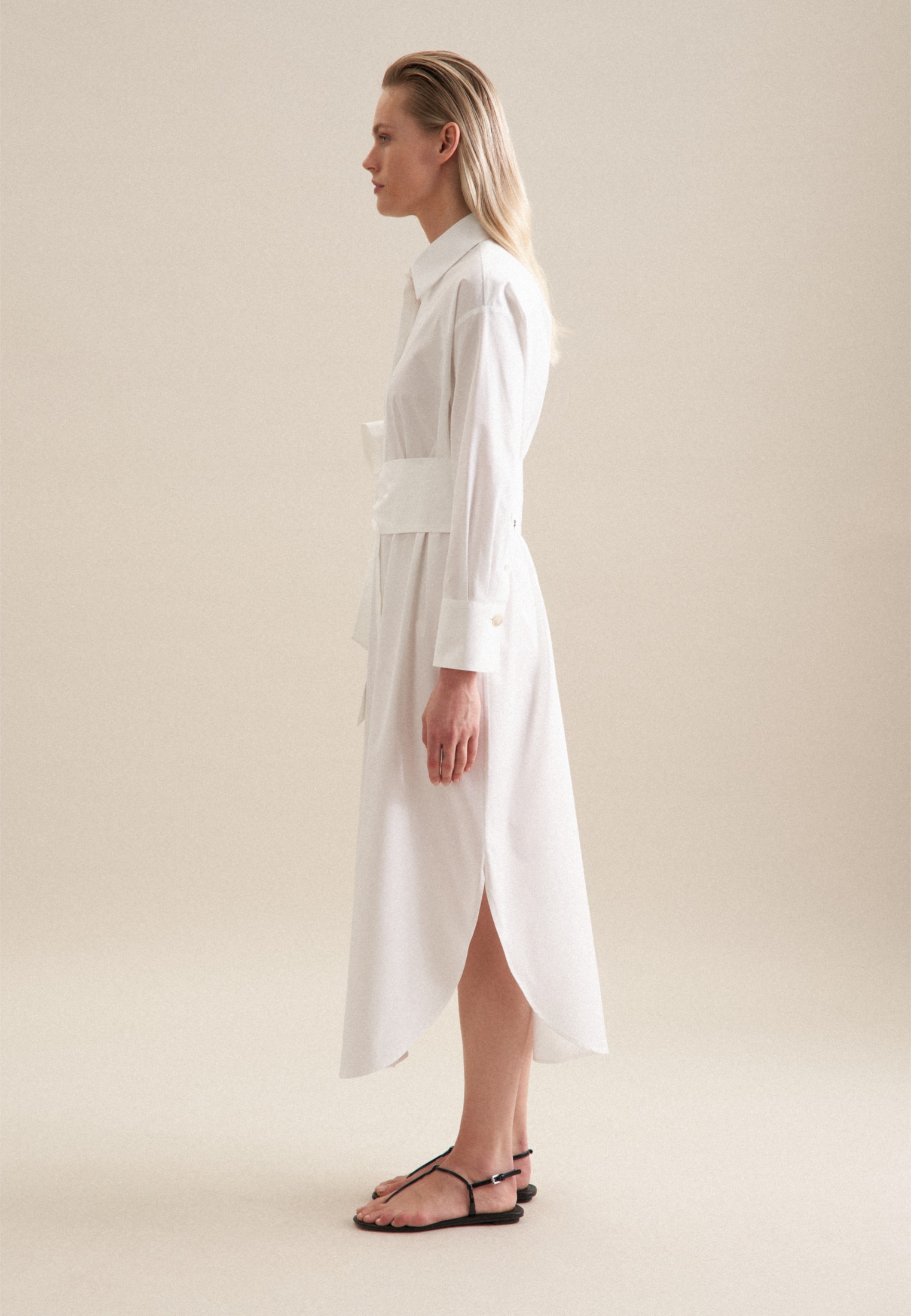 seidensticker Sommerkleid »Schwarze Rose« 1/1 Kragen Uni