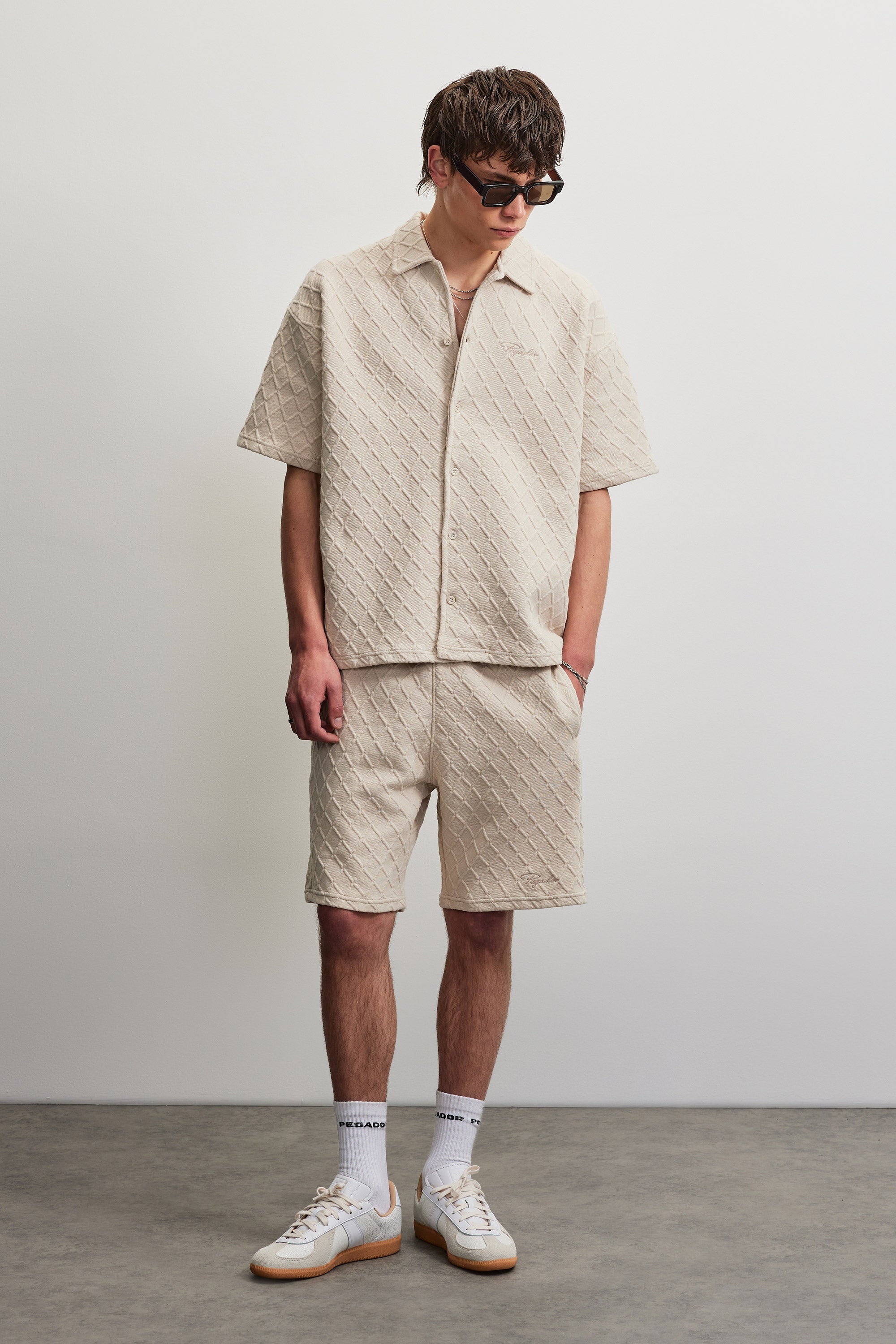 PEGADOR Chemise à manches courtes »JOVREN STRUCTURED SHIRT«